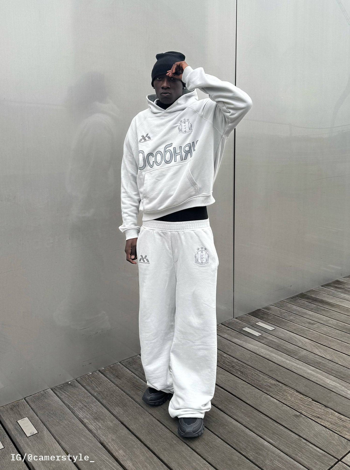 OCOBHRK SWEATPANTS - LIGHT GREY - Moonlight Mansion