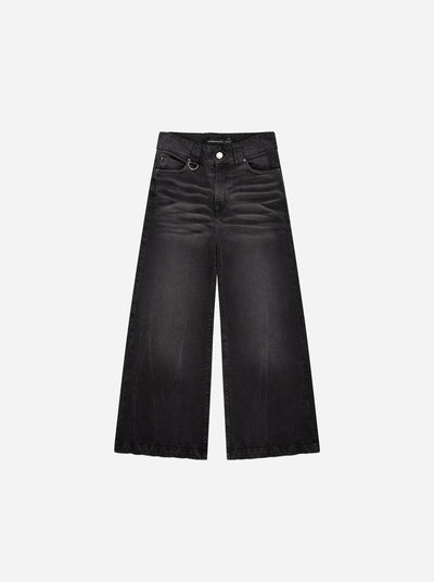 SILHOUETTE DENIM - FADED BLACK - Moonlight Mansion