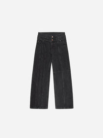 CONSTRUCTION DENIM - BLACK