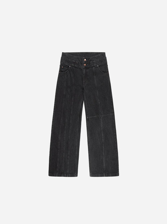 CONSTRUCTION DENIM BLACK - Moonlight Mansion
