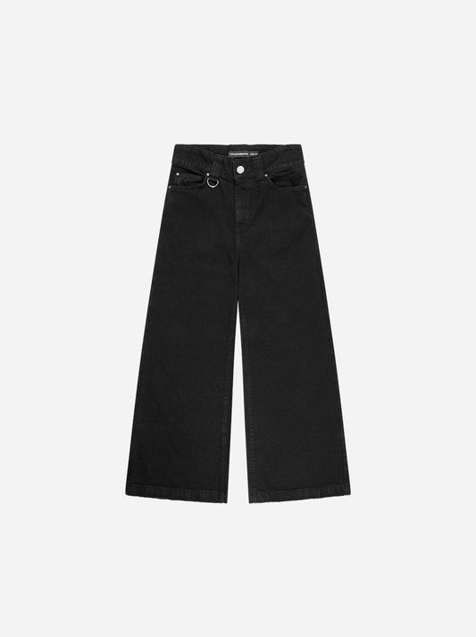 SILHOUETTE DENIM - BLACK - Moonlight Mansion