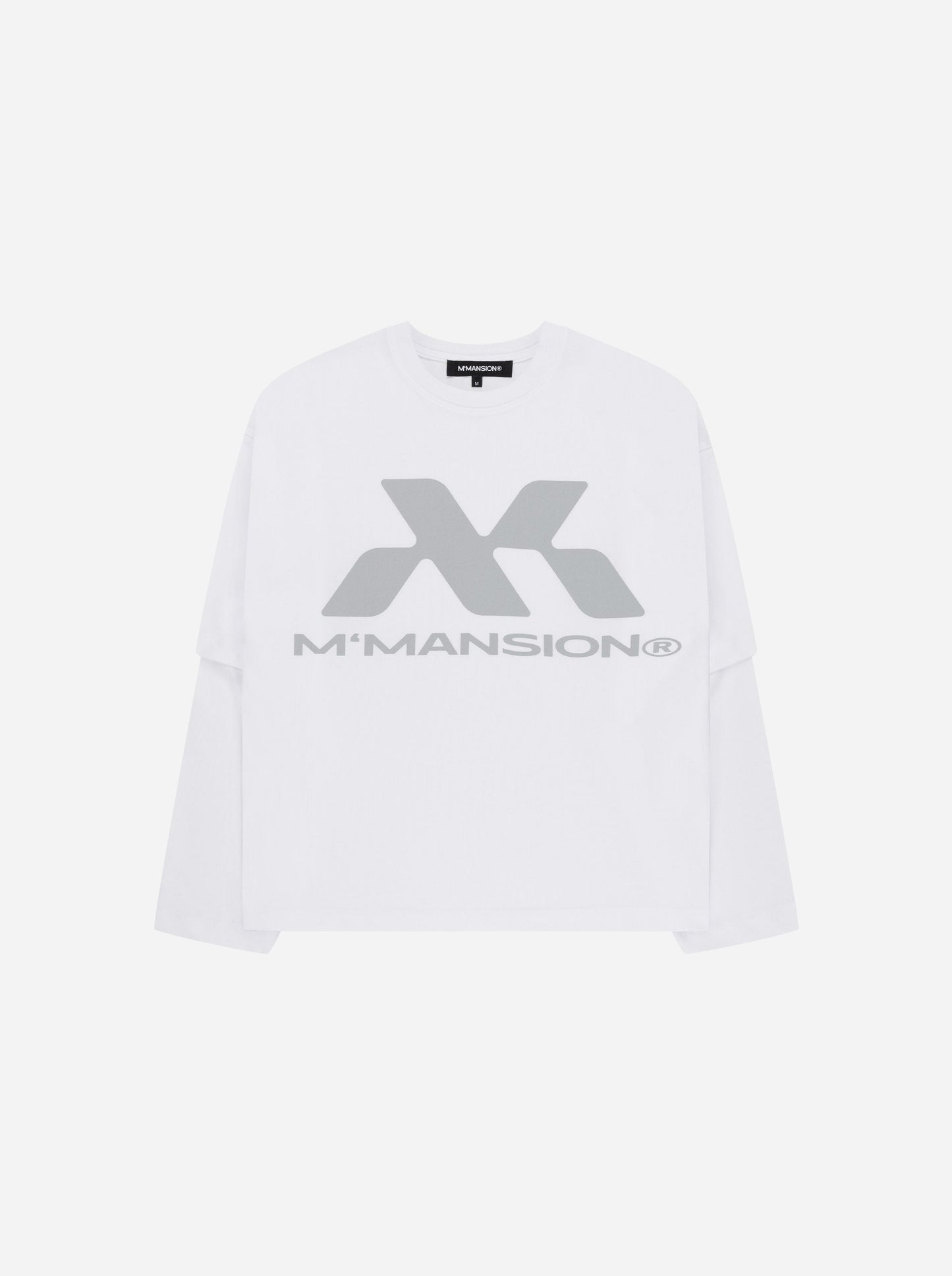 TRACK LONGSLEEVE - WHITE - Moonlight Mansion