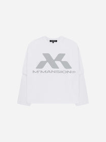 TRACK LONGSLEEVE - WHITE
