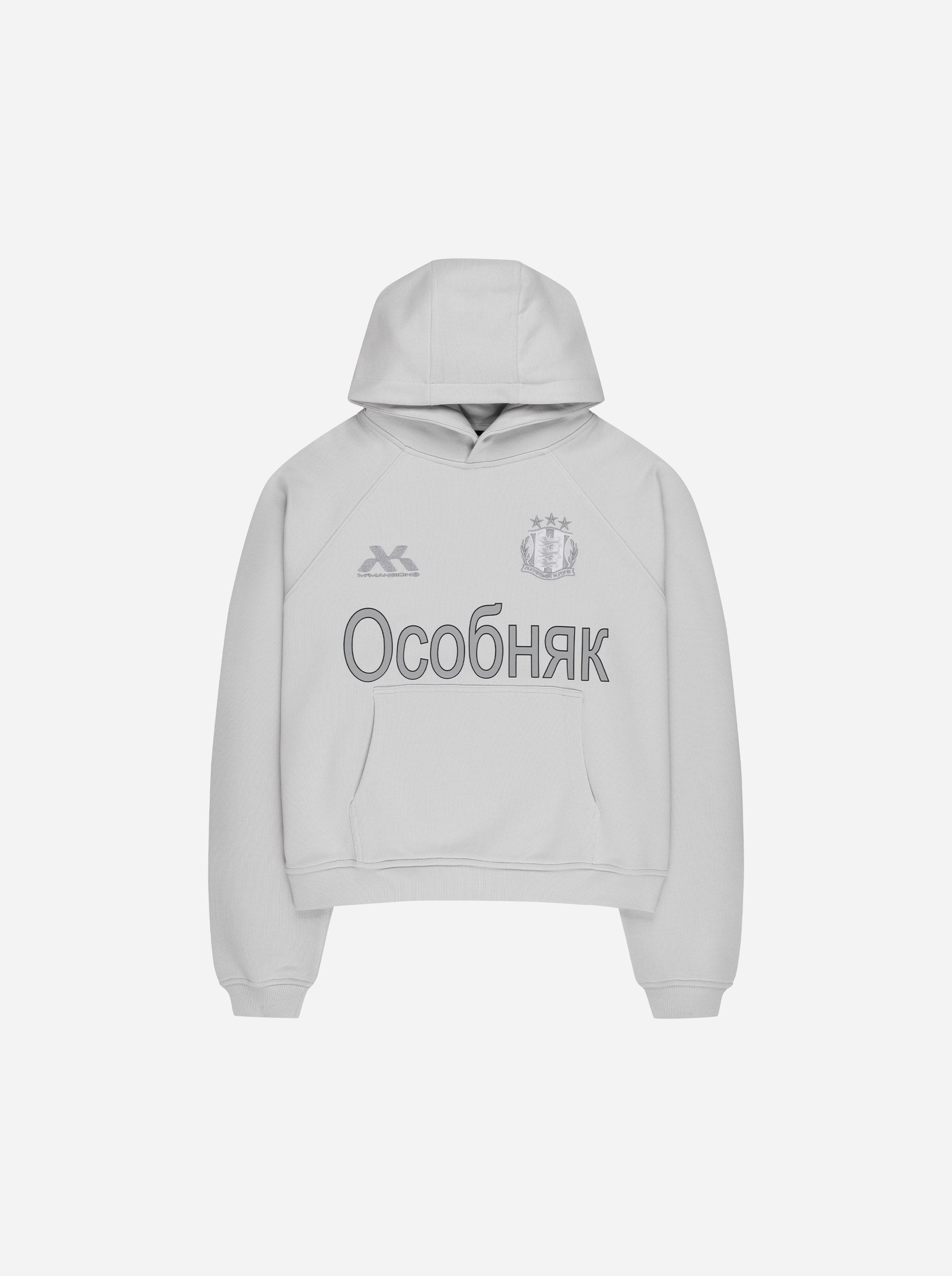 OCOBHRK HOODIE LIGHT GREY