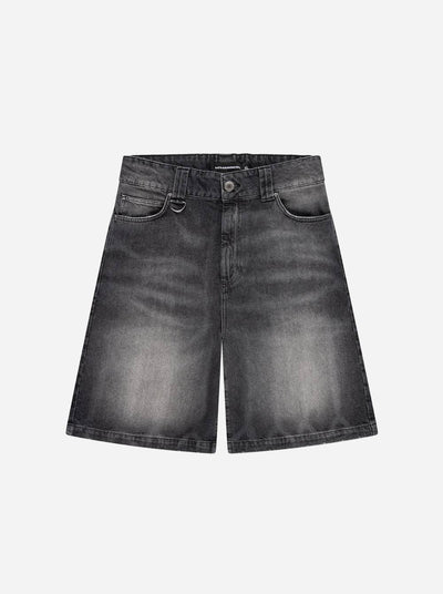 SILHOUETTE JORTS - STONE GRAY - Moonlight Mansion