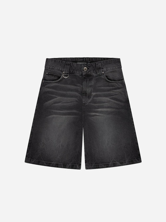 SILHOUETTE JORTS - FADED BLACK - Moonlight Mansion
