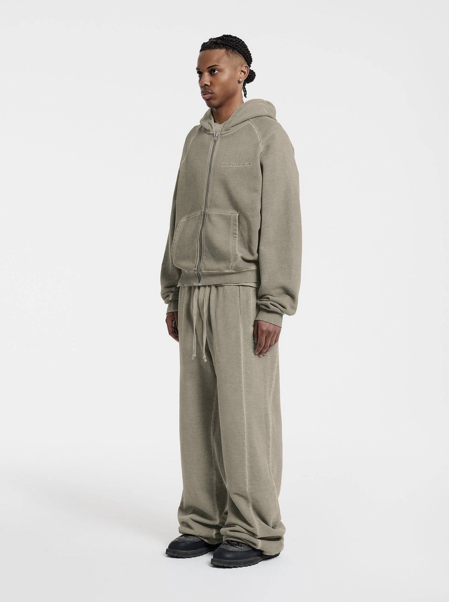 WASHED LINE - ZIP-UP - DESERT YELLOW - Moonlight Mansion