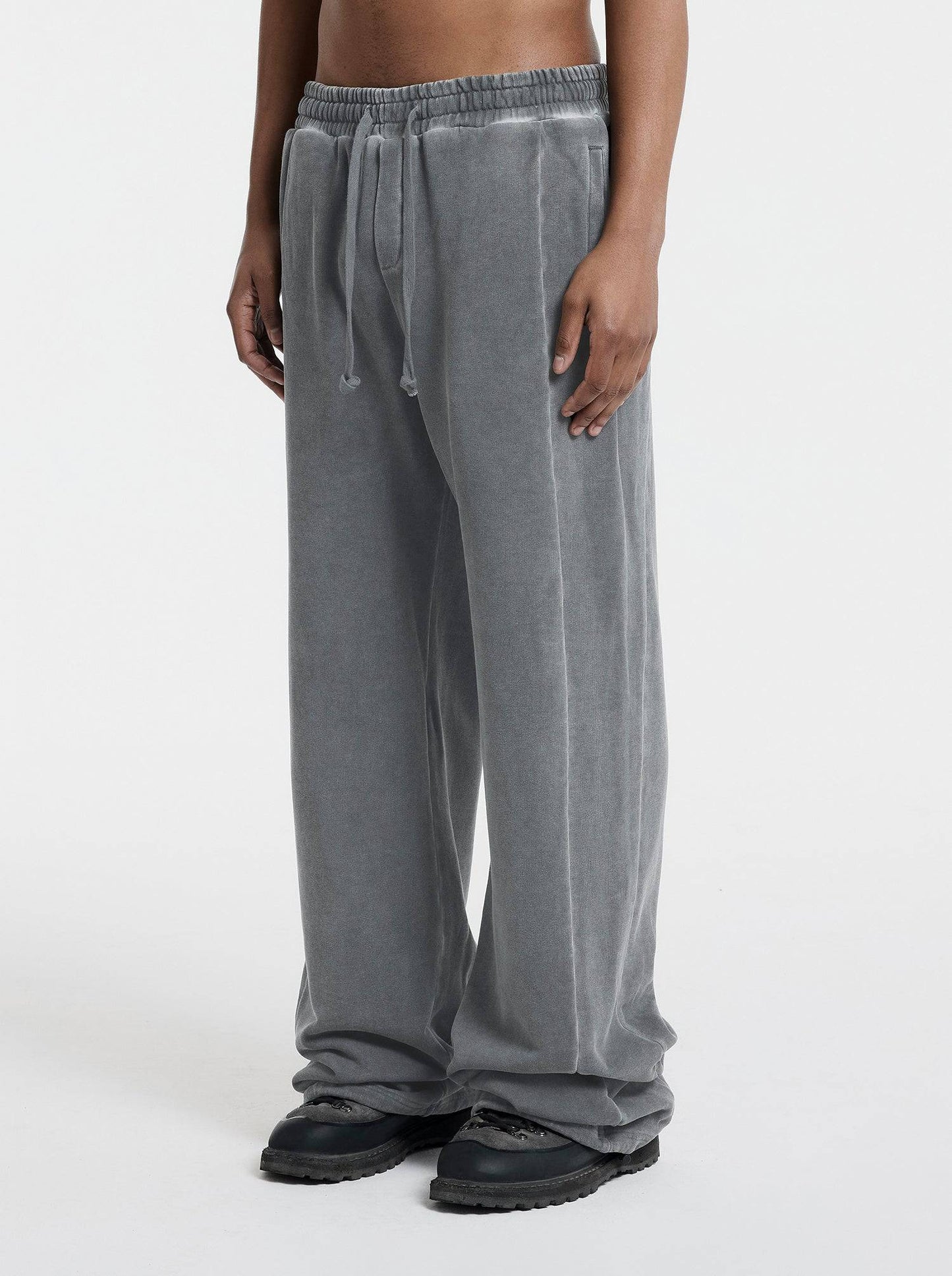 WASHED LINE - SWEATPANTS - MOON GRAY - Moonlight Mansion