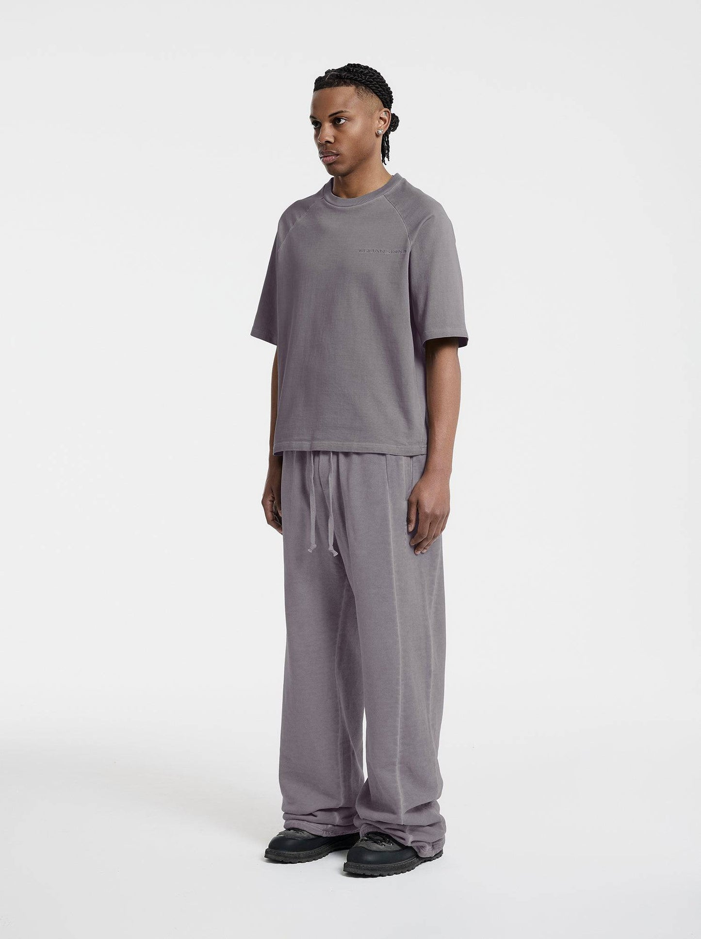 WASHED LINE - TSHIRT - SPIRIT PURPLE