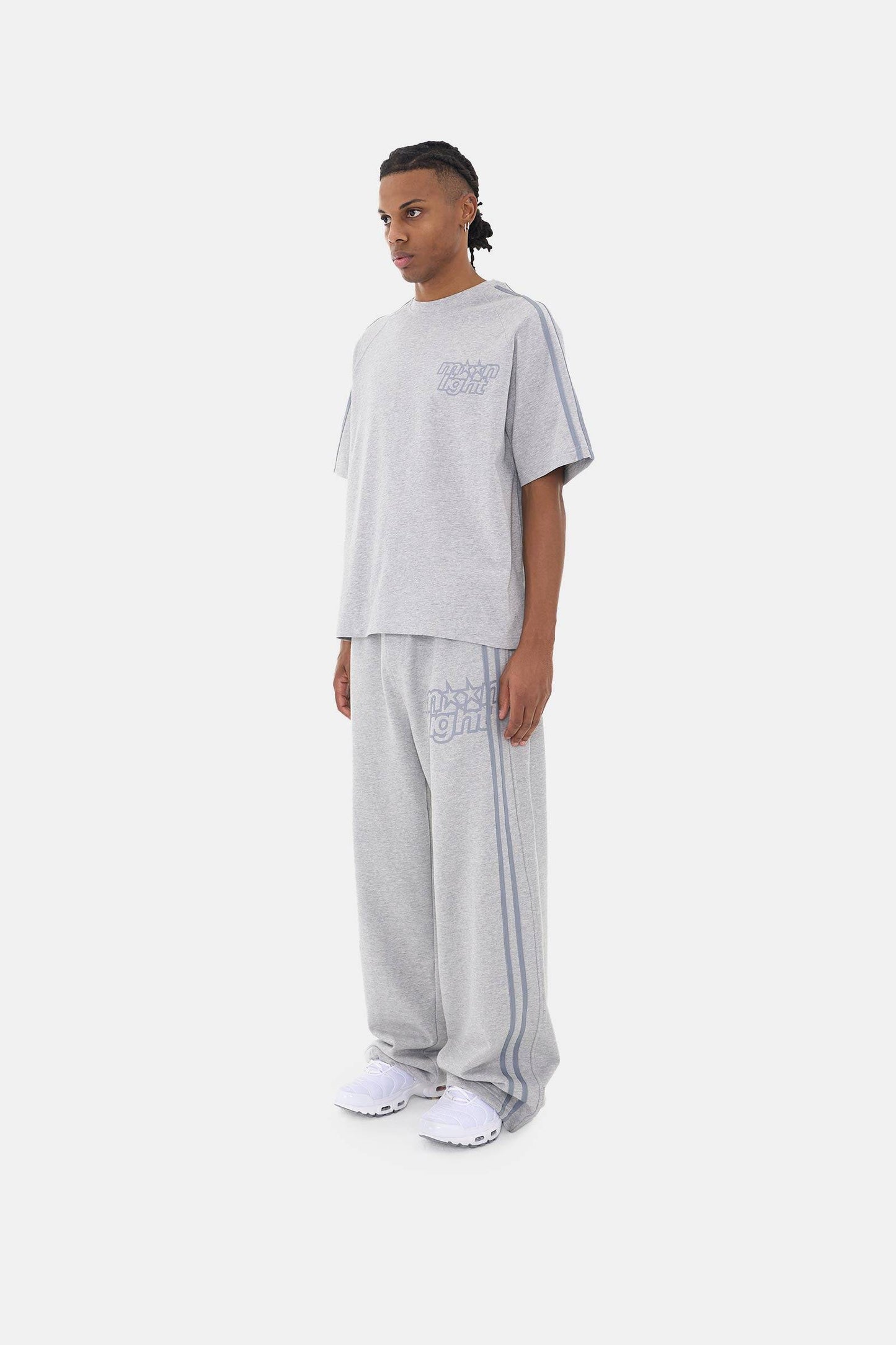 STARS & STRIPES - T-SHIRT GREY - Moonlight Mansion