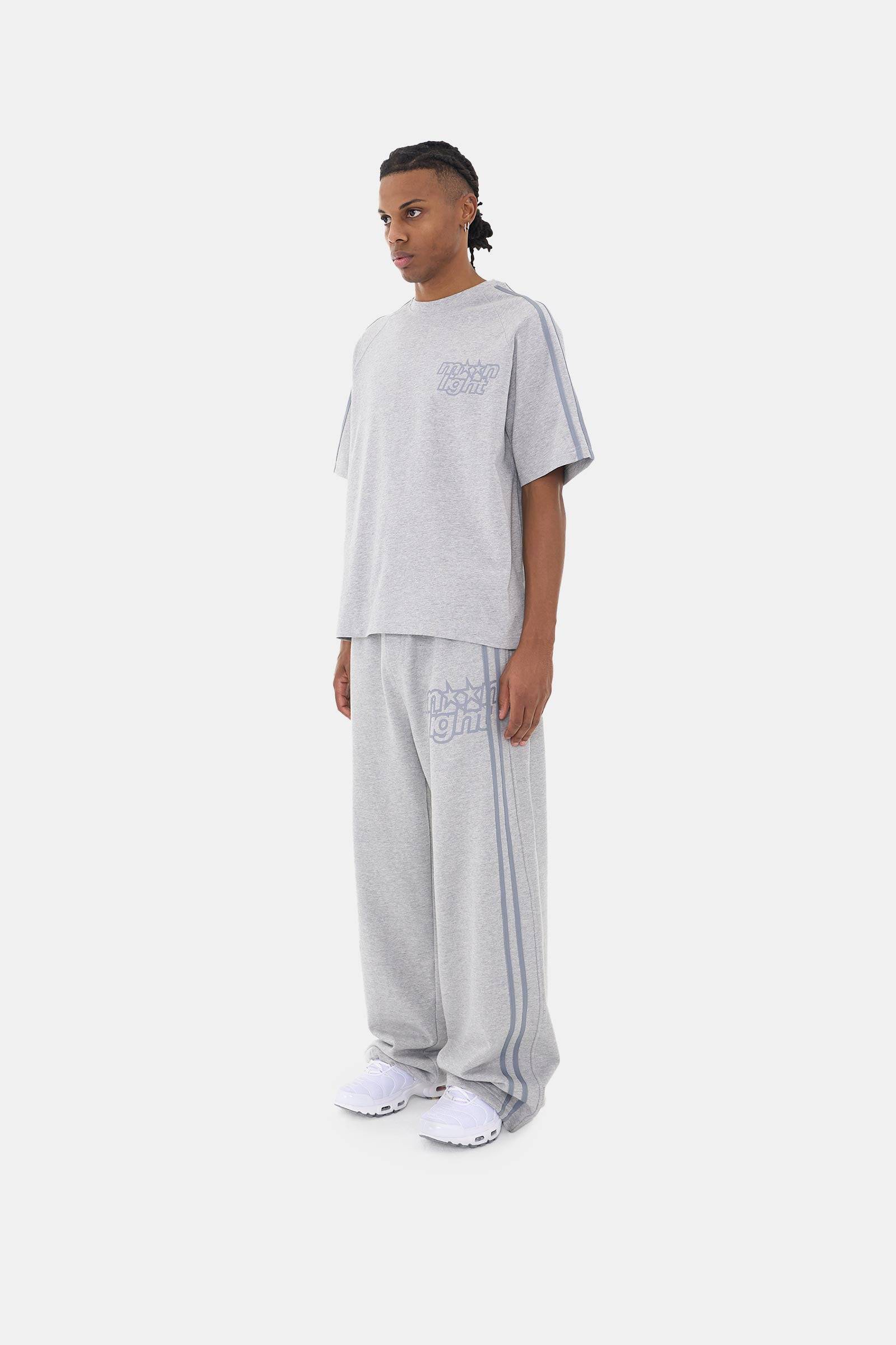 STARS & STRIPES - T-SHIRT GREY - Moonlight Mansion