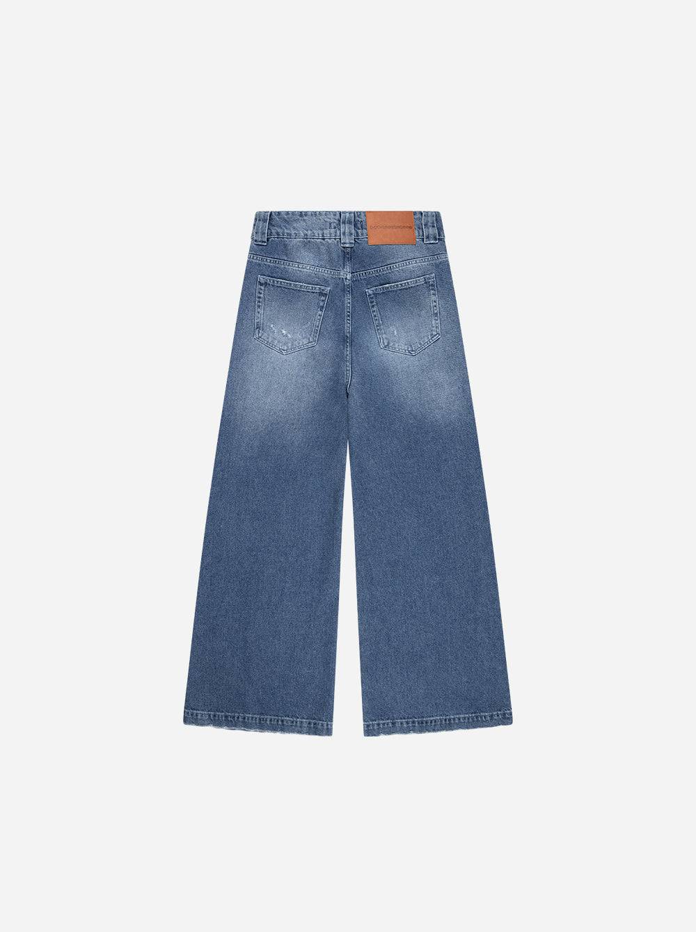 SILHOUETTE DENIM - LIGHT BLUE - Moonlight Mansion