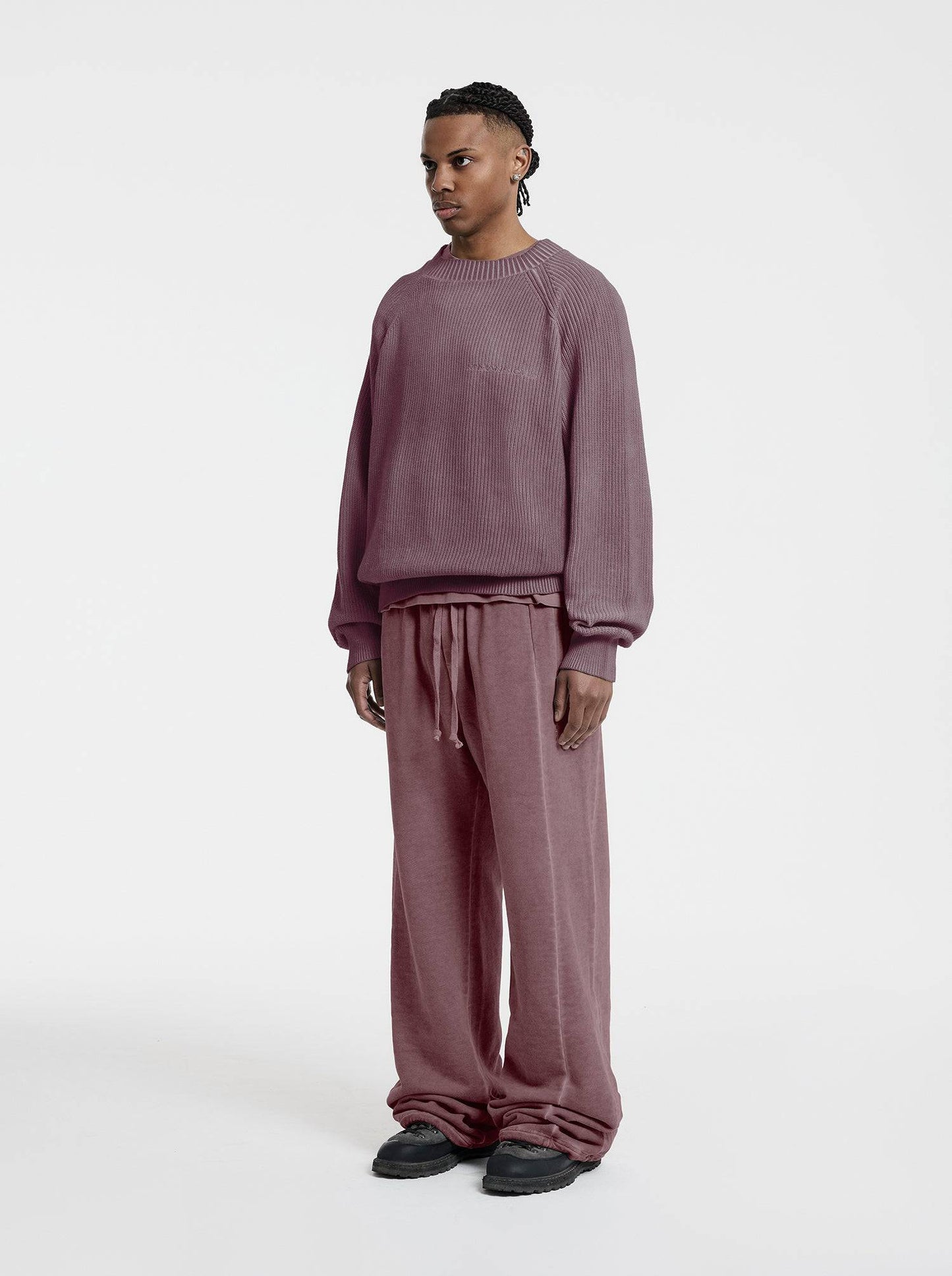 WASHED LINE - KNITSWEATER - ROYAL RED - Moonlight Mansion