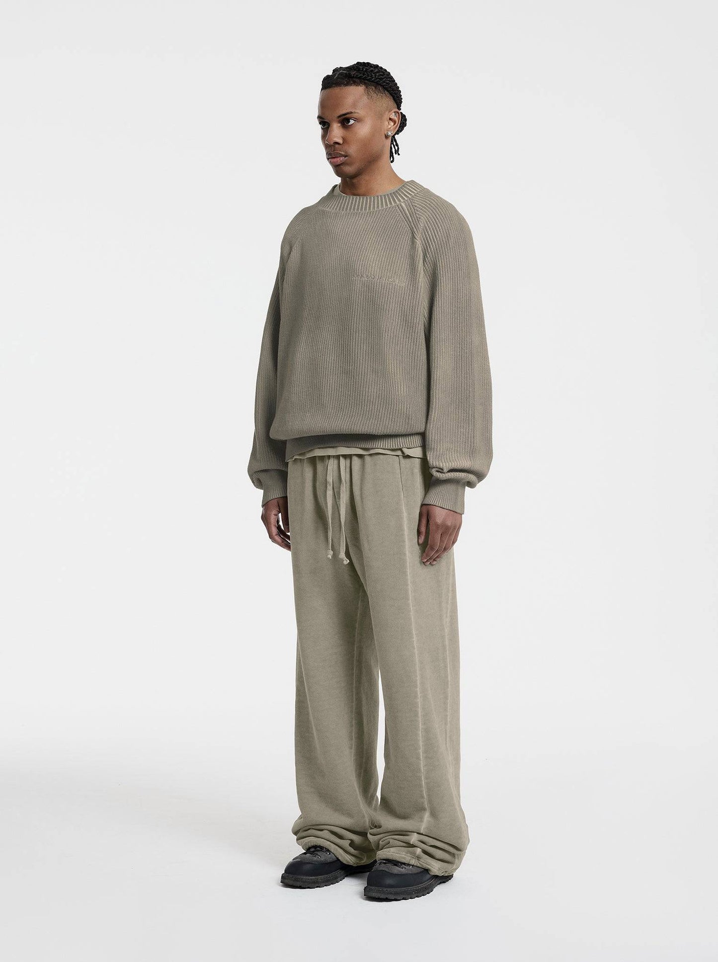 WASHED LINE - KNITSWEATER - DESERT YELLOW - Moonlight Mansion