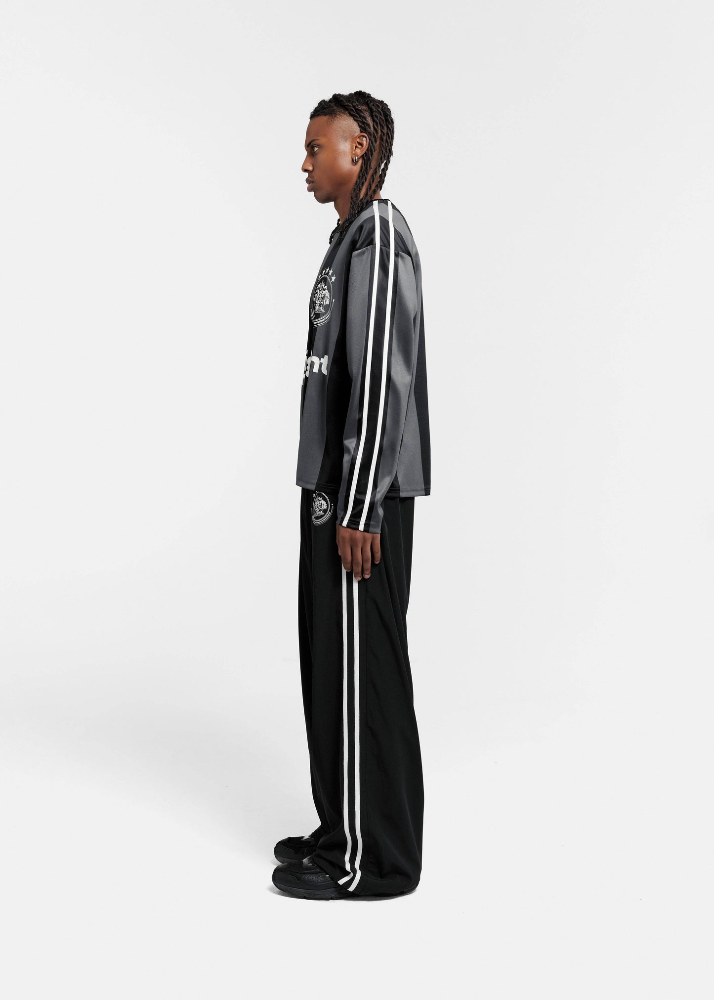 "TRIKOT" LONGSLEEVE - GREY - Moonlight Mansion