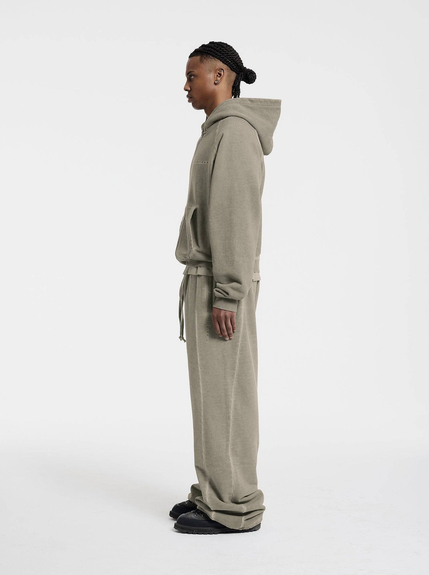 WASHED LINE - ZIP-UP - DESERT YELLOW - Moonlight Mansion