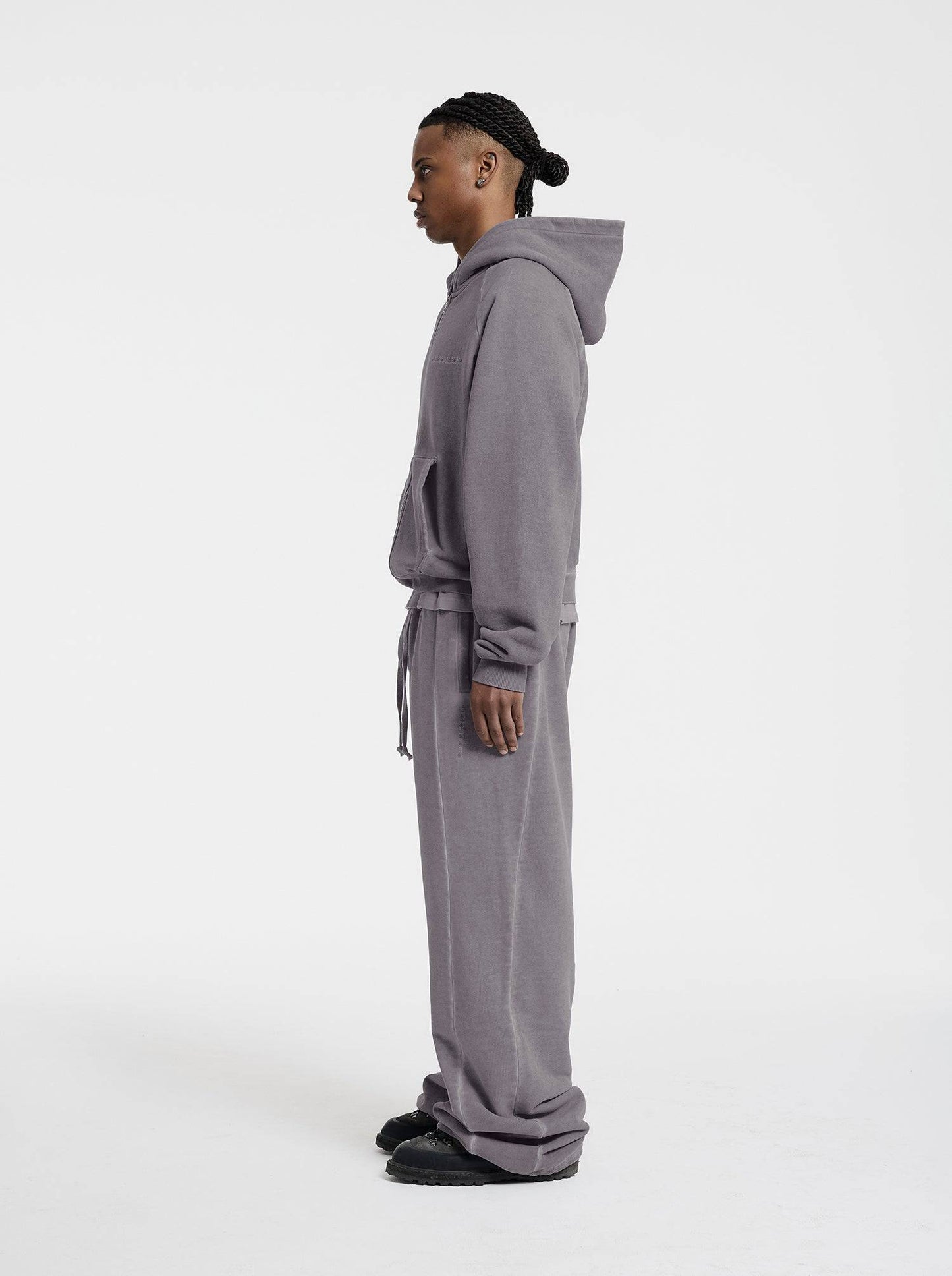 WASHED LINE - ZIP-UP - SPIRIT PURPLE - Moonlight Mansion