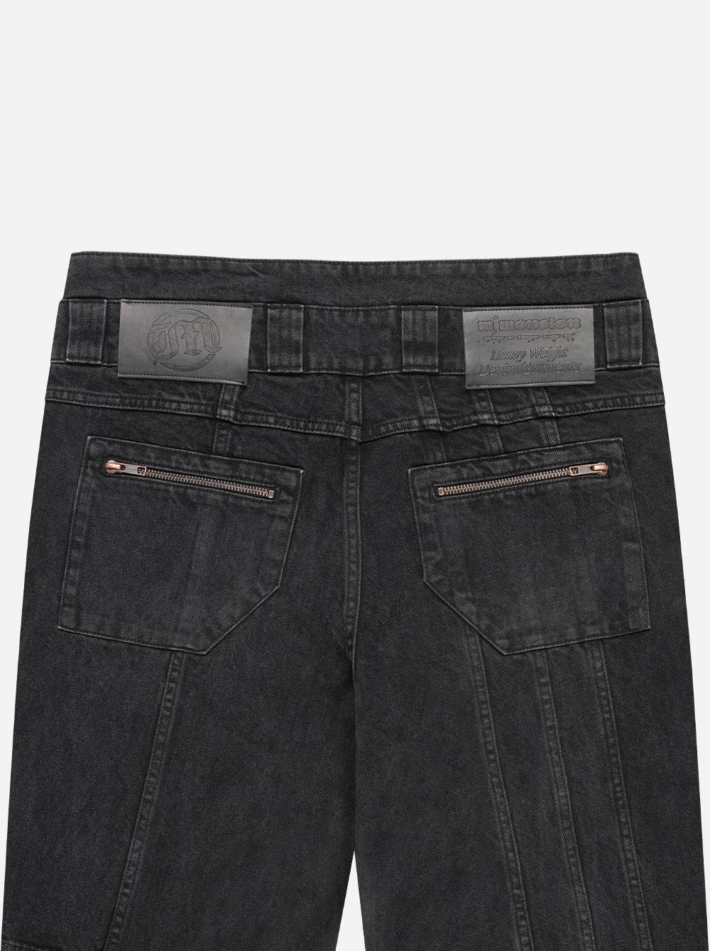 CONSTRUCTION DENIM BLACK - Moonlight Mansion