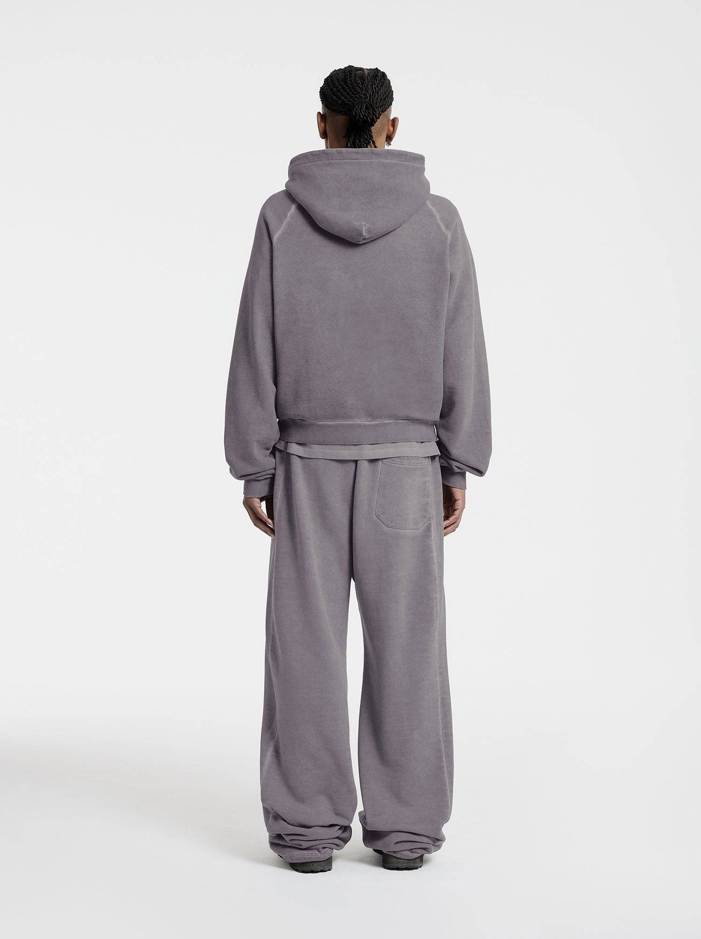 WASHED LINE - ZIP-UP - SPIRIT PURPLE - Moonlight Mansion