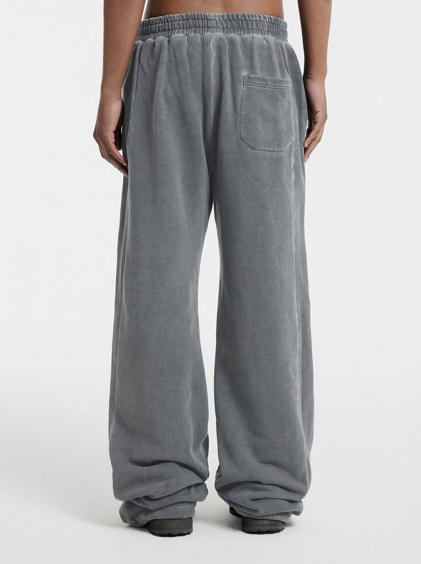 WASHED LINE - SWEATPANTS - MOON GRAY - Moonlight Mansion