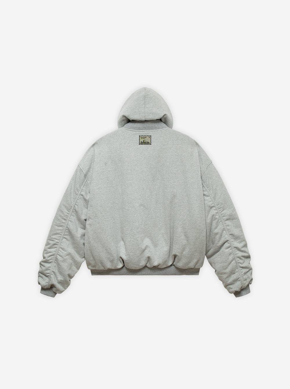 UNIFORM BOMBER - MILITARY GREEN / GREY - Moonlight Mansion