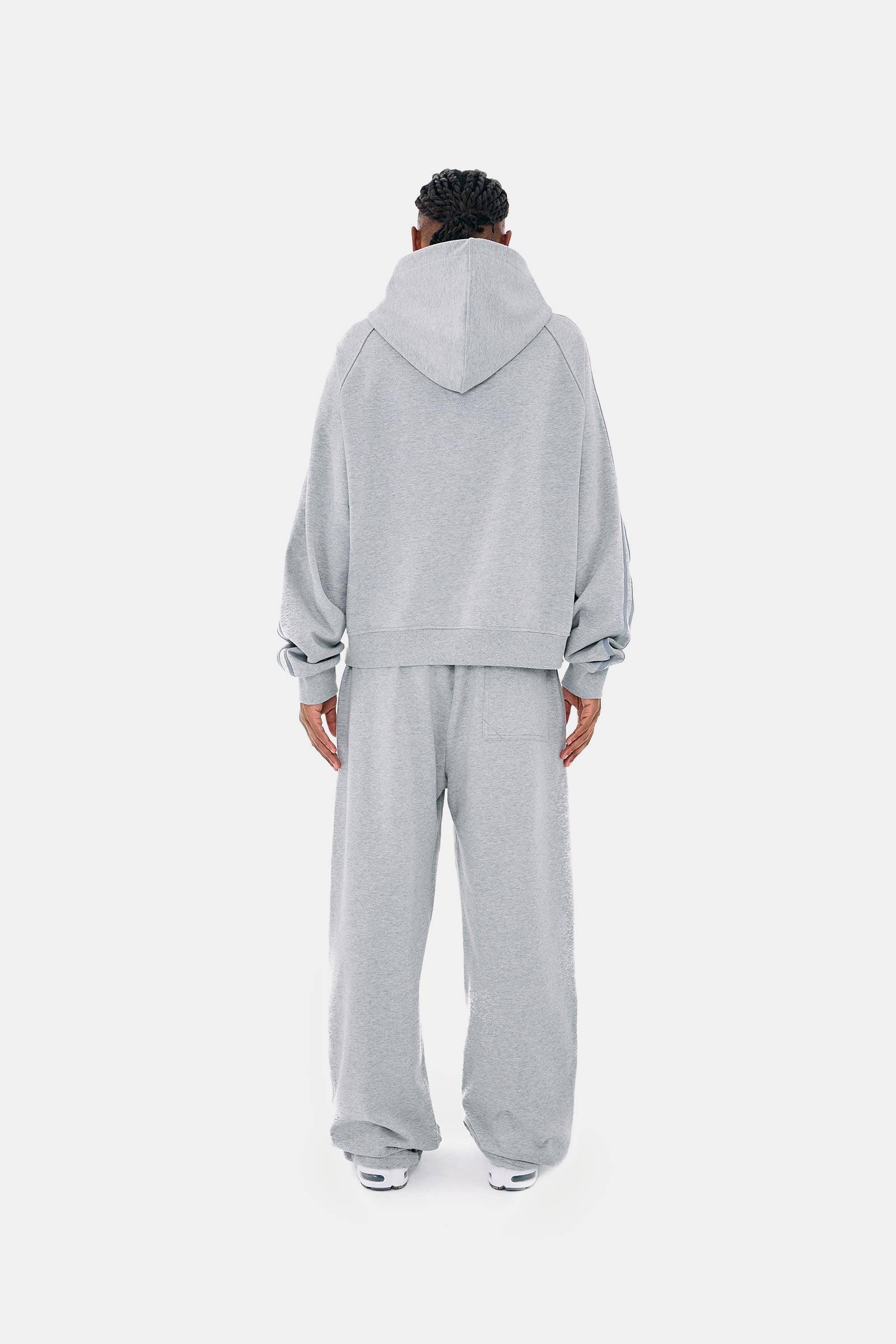 STARS & STRIPES - HOODIE GREY - Moonlight Mansion