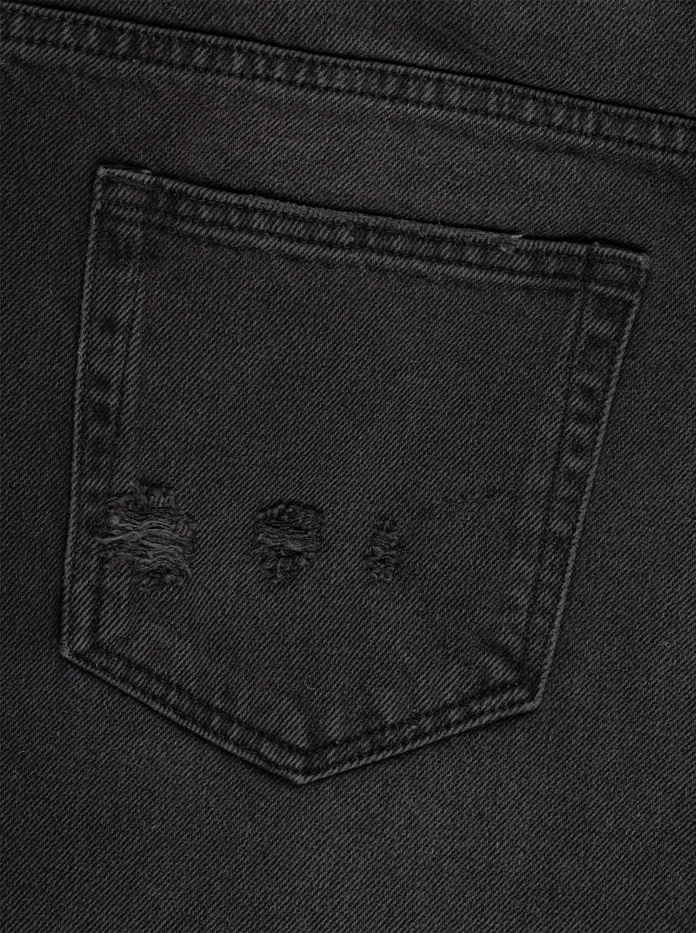 SILHOUETTE DENIM - FADED BLACK - Moonlight Mansion
