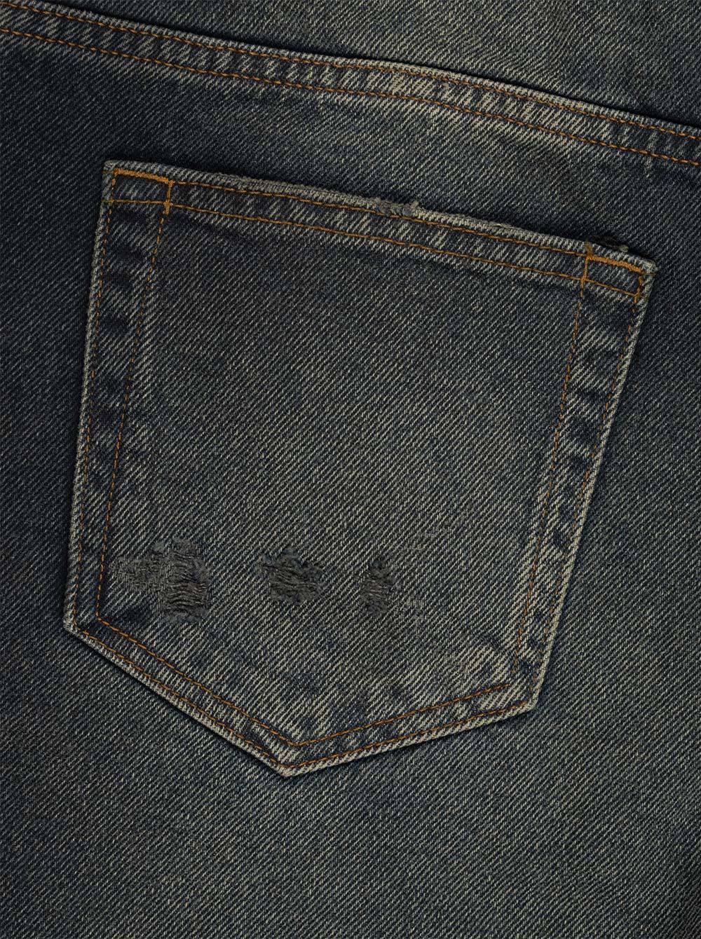 SILHOUETTE JORTS - YELLOW BLUE - Moonlight Mansion