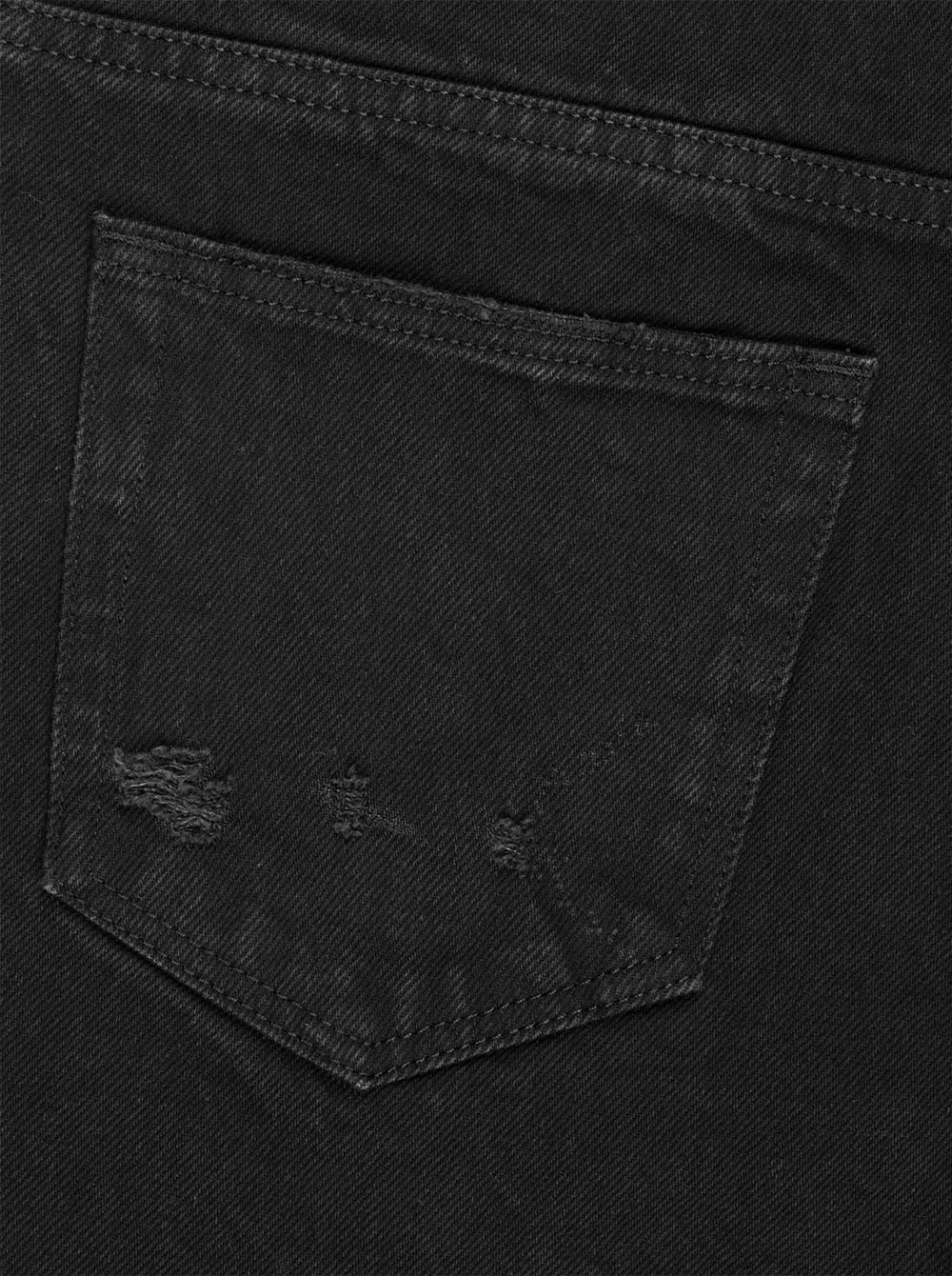 SILHOUETTE JORTS - BLACK - Moonlight Mansion