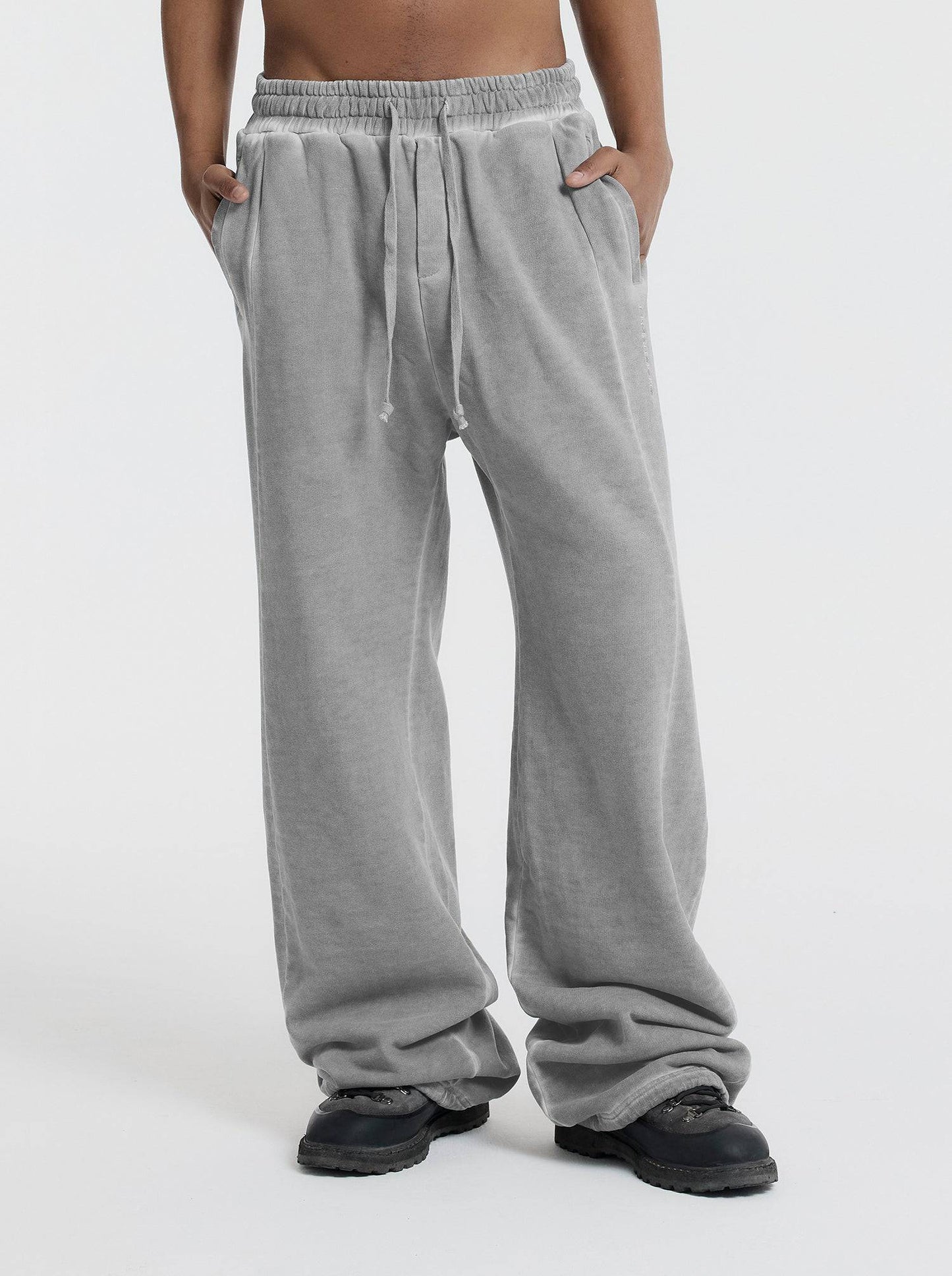 WASHED LINE - SWEATPANTS - IVORY BEIGE - Moonlight Mansion