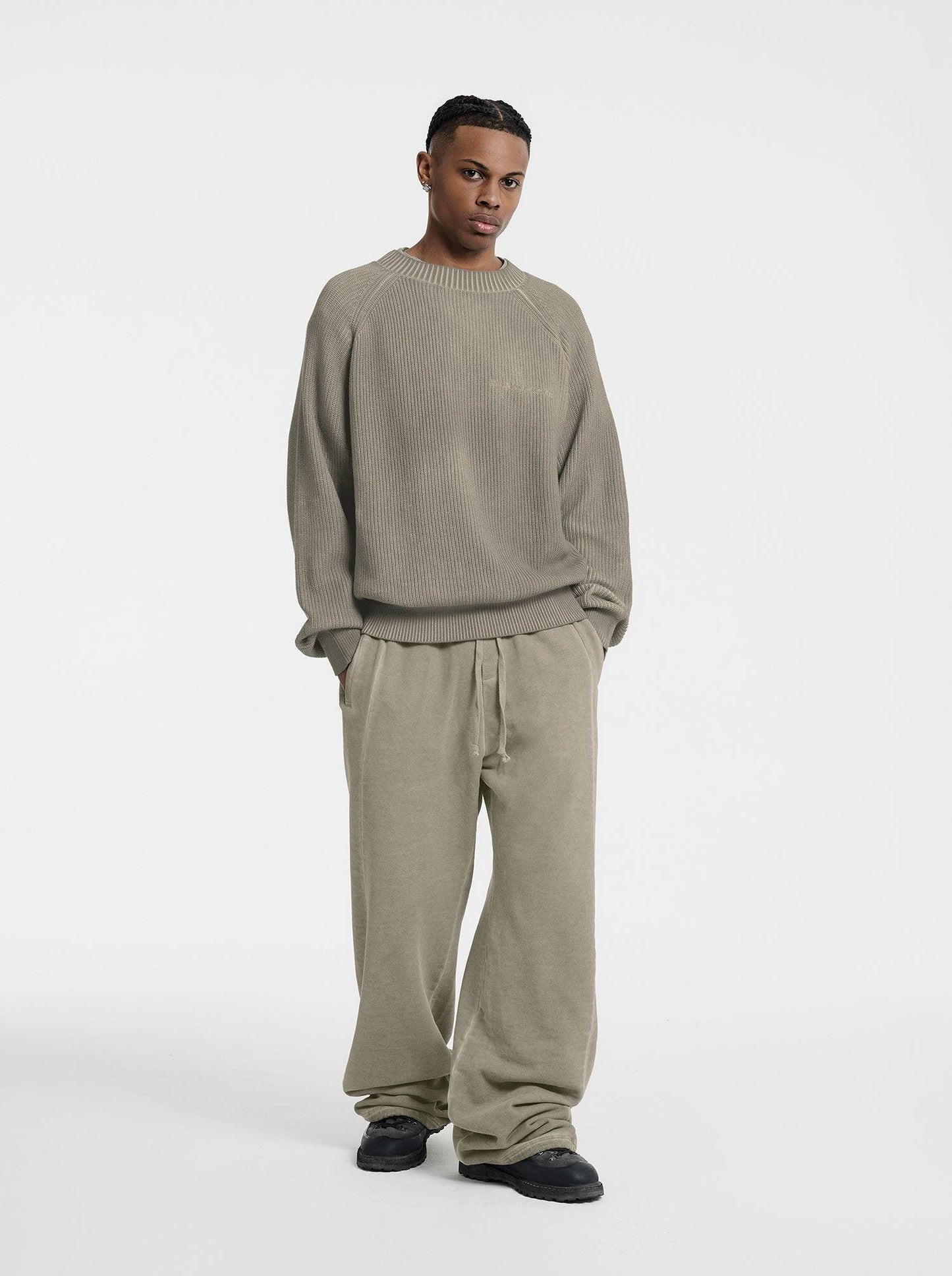 WASHED LINE - KNITSWEATER - DESERT YELLOW - Moonlight Mansion