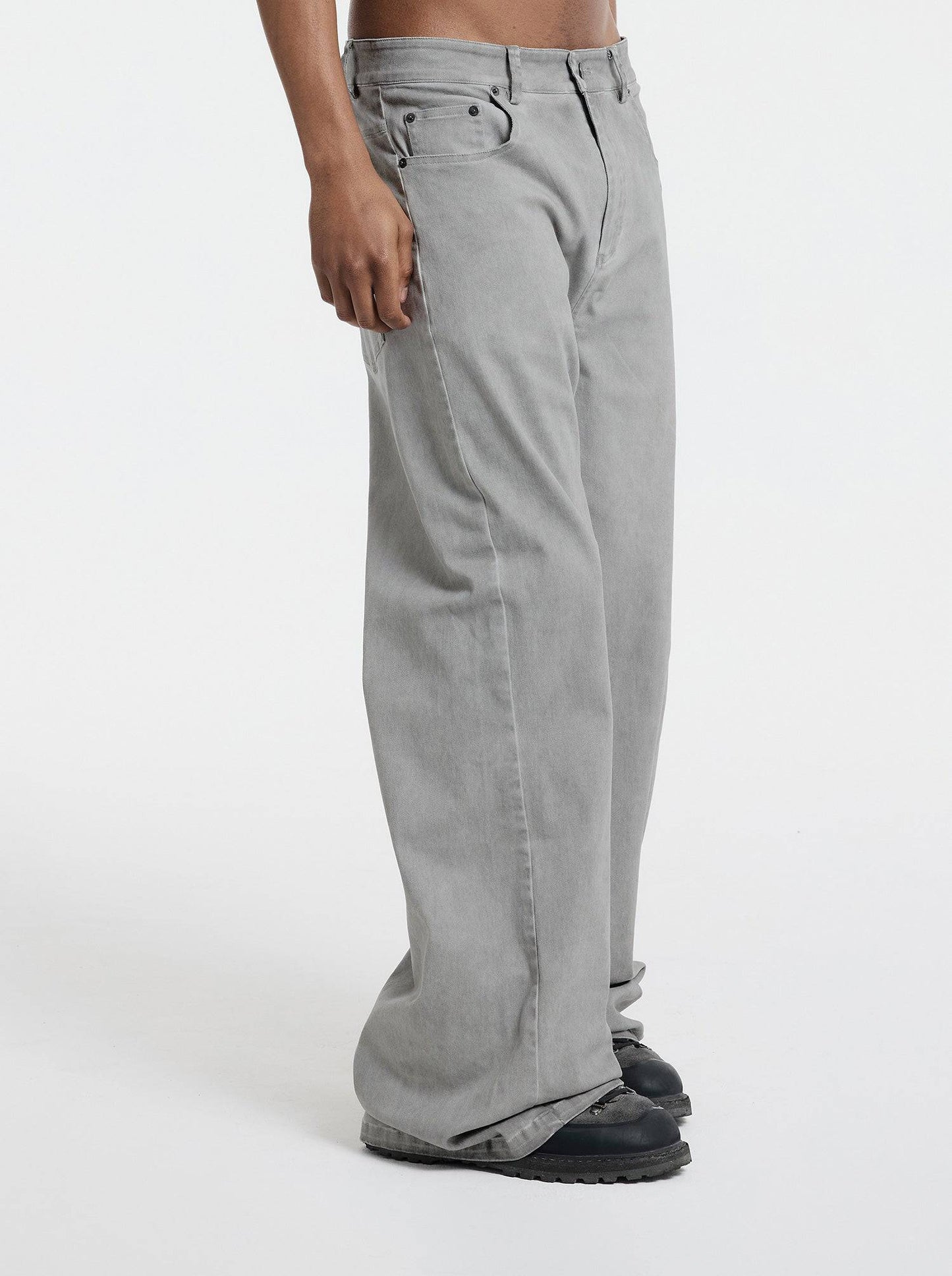 WASHED LINE - PANTS - IVORY BEIGE - Moonlight Mansion