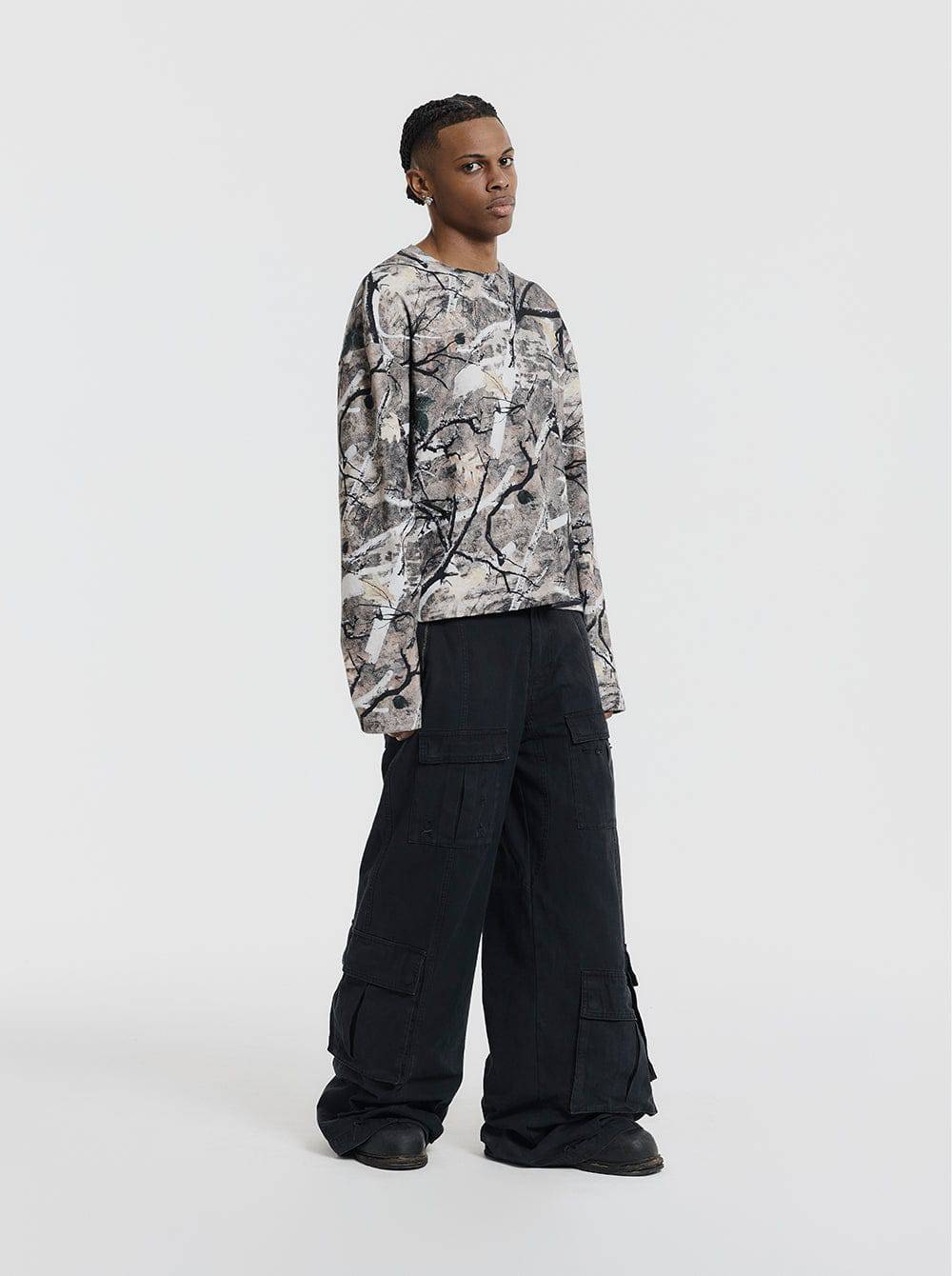 Military Longsleeve - Camo - Moonlight Mansion