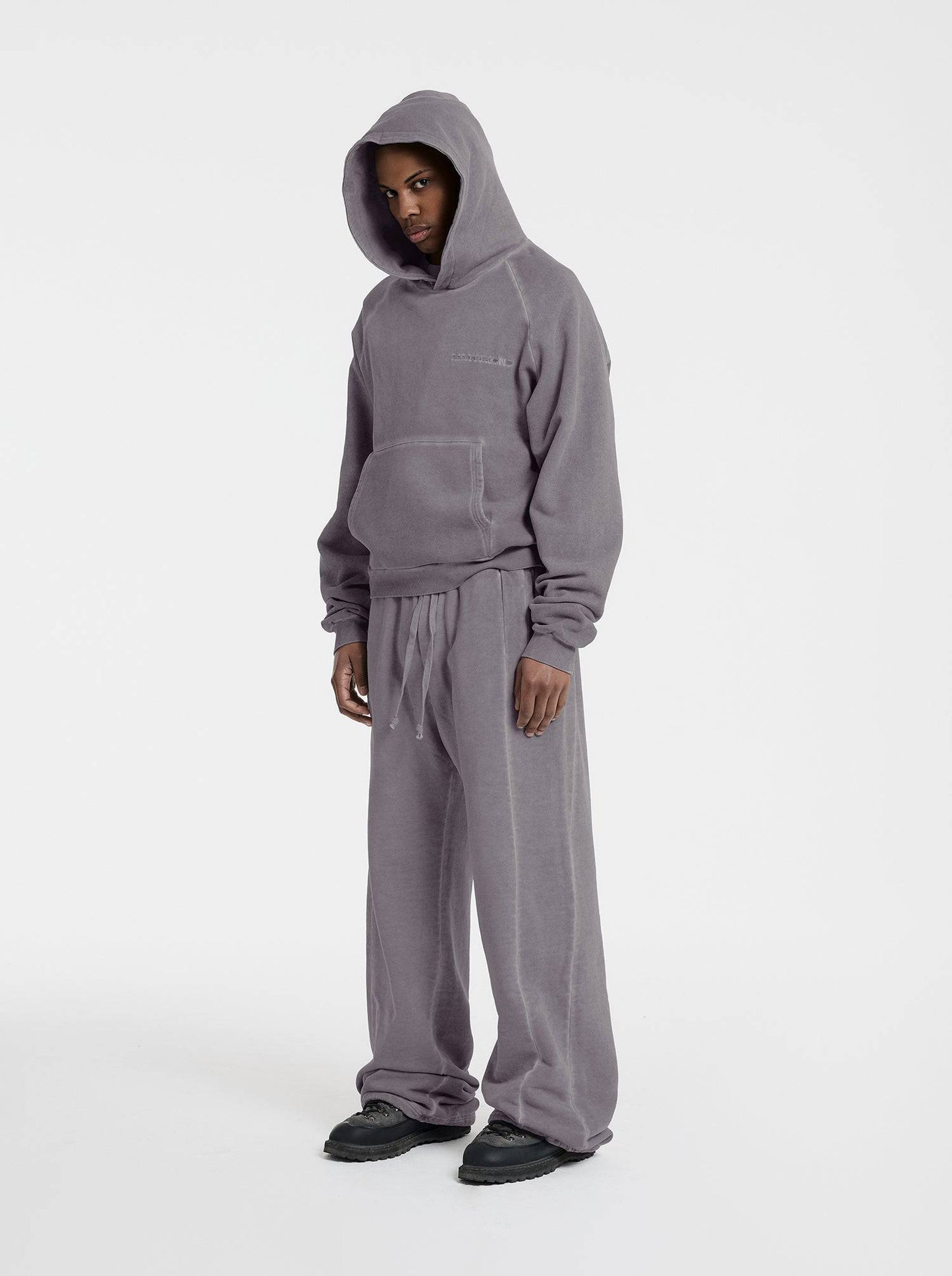 WASHED LINE - HOODIE - SPIRIT PURPLE - Moonlight Mansion