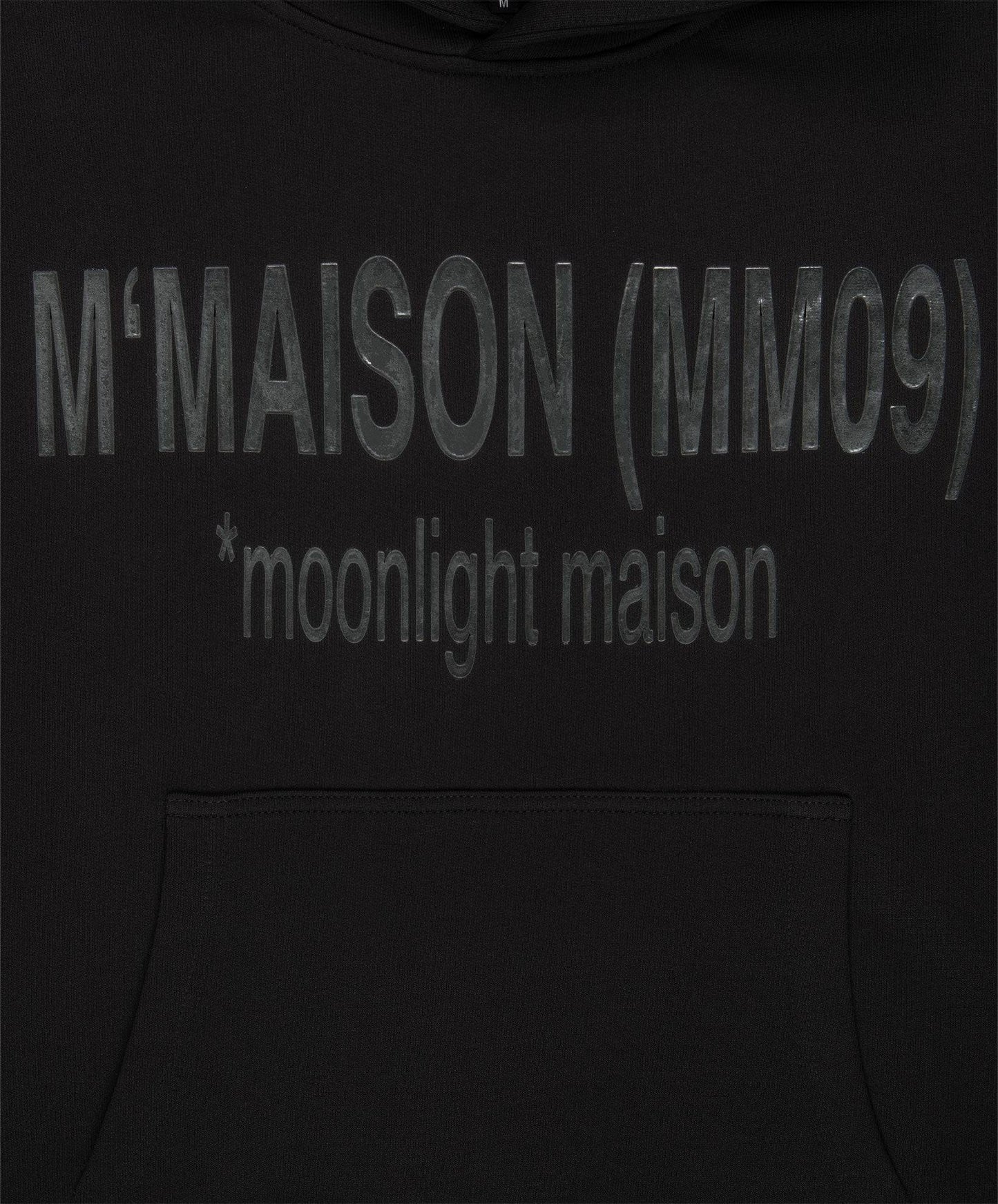 MM09 HOODIE - BLACK - Moonlight Mansion
