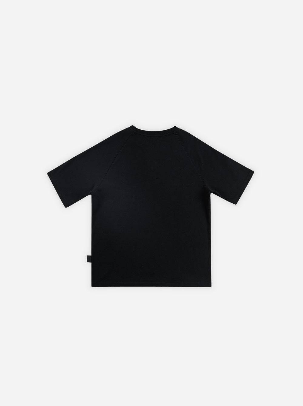 STARS & STRIPES - T-SHIRT BLACK - Moonlight Mansion