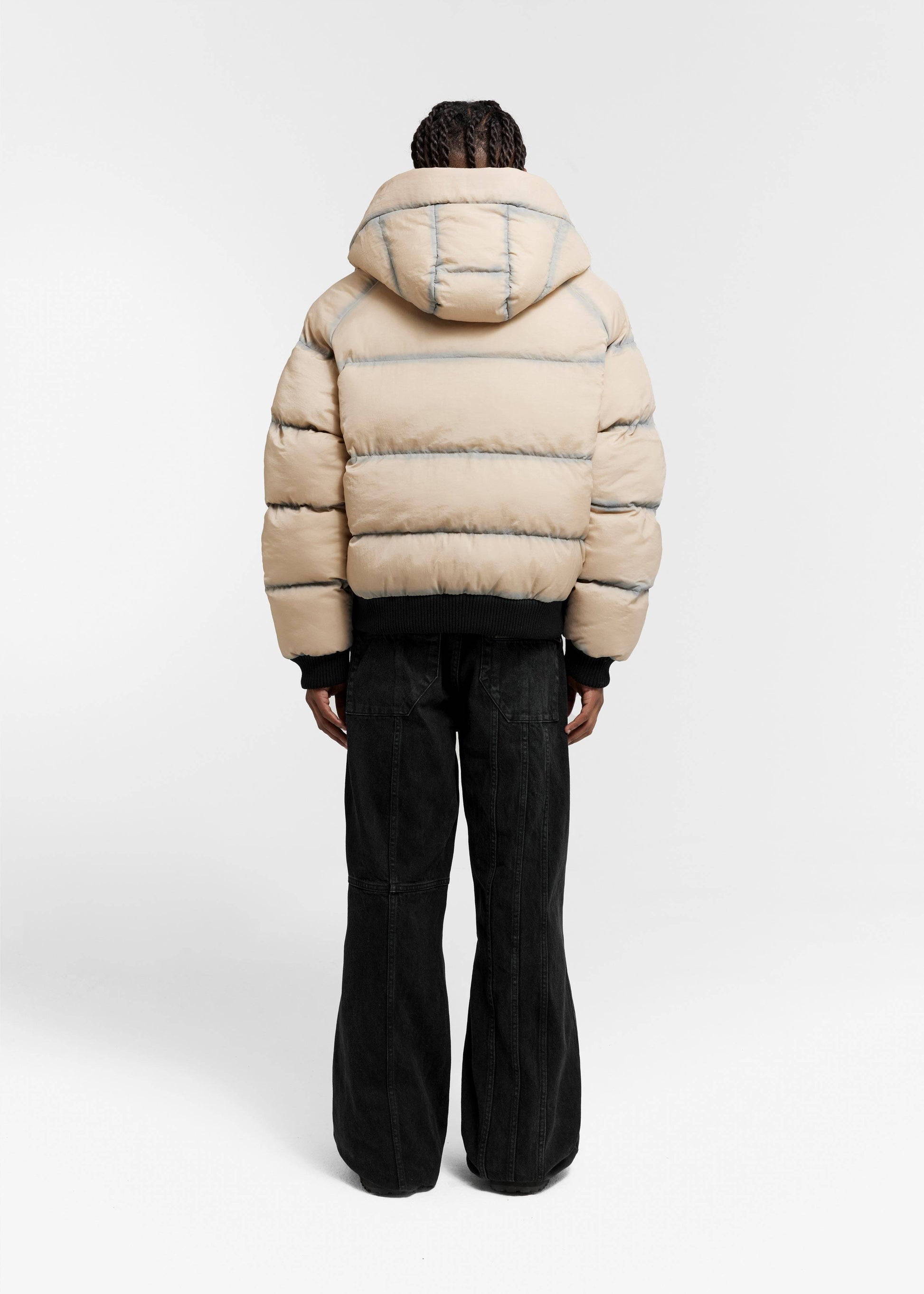 WASHED PUFFER BEIGE - Moonlight Mansion