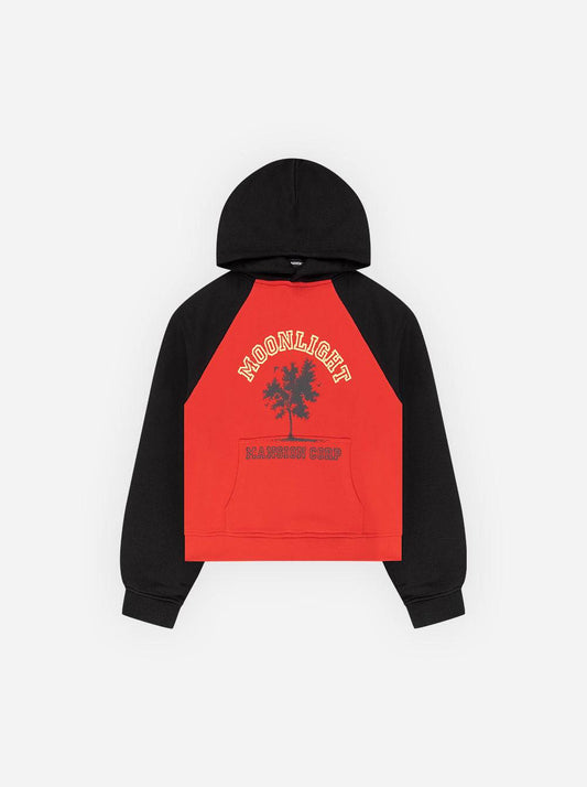 TREE V2 HOODIE - RED - Moonlight Mansion