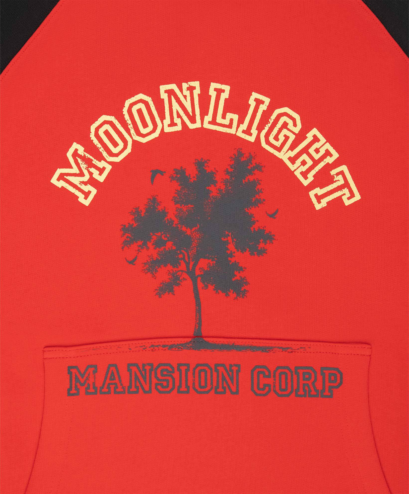 TREE V2 HOODIE - RED - Moonlight Mansion