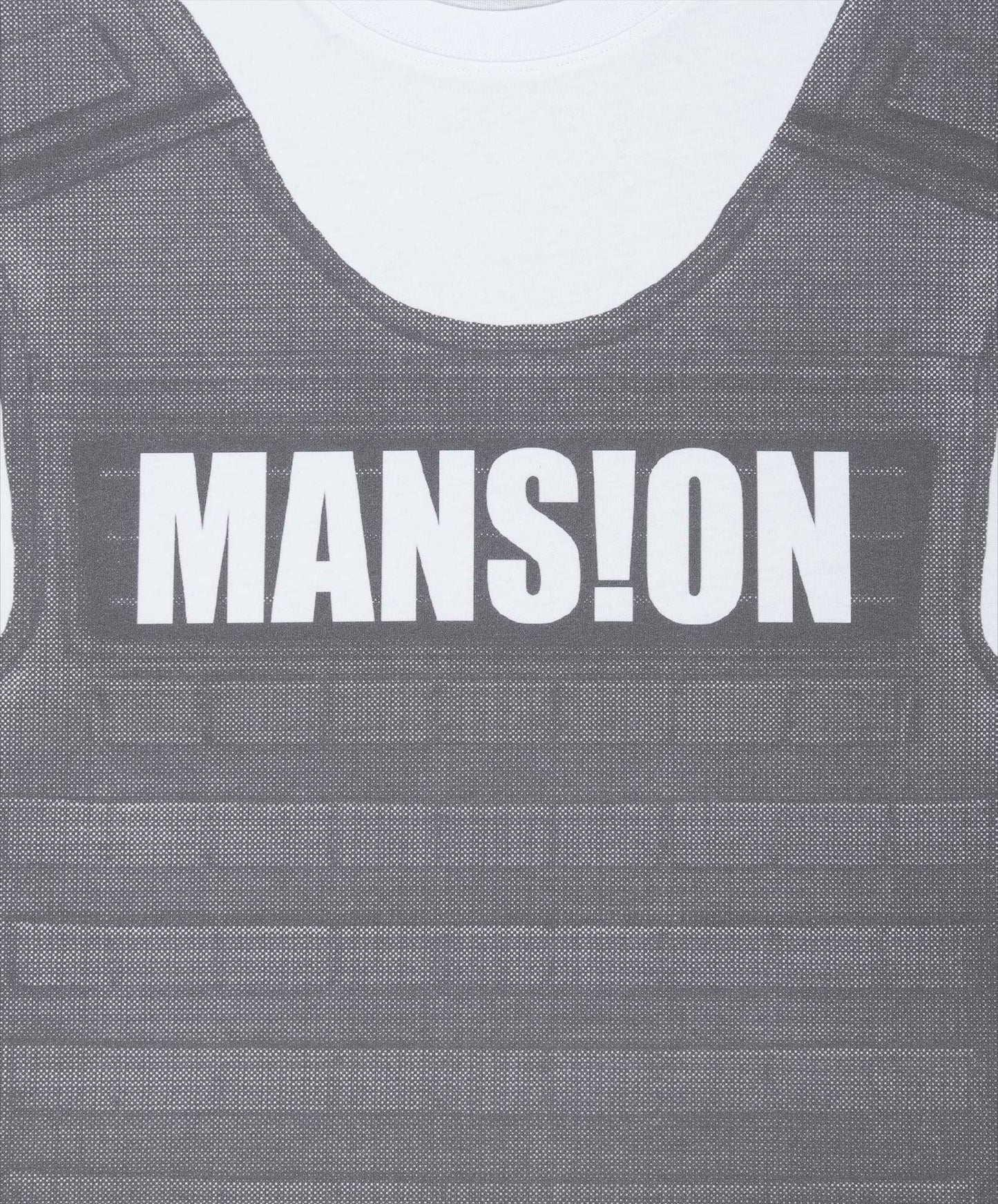 BULLET VEST T-SHIRT - WHITE - Moonlight Mansion