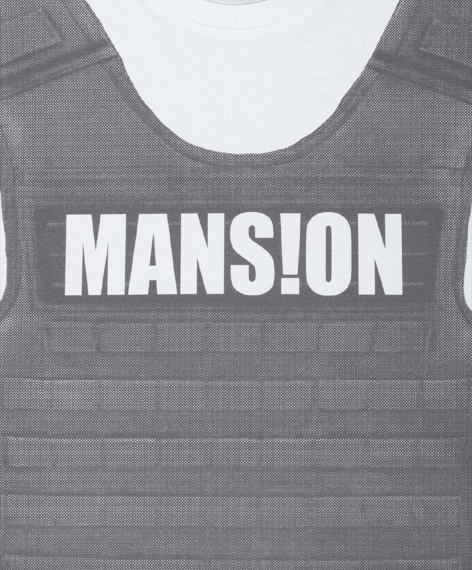 BULLET VEST T-SHIRT - WHITE - Moonlight Mansion