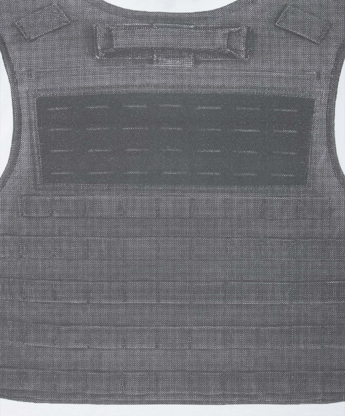 BULLET VEST T-SHIRT - WHITE - Moonlight Mansion