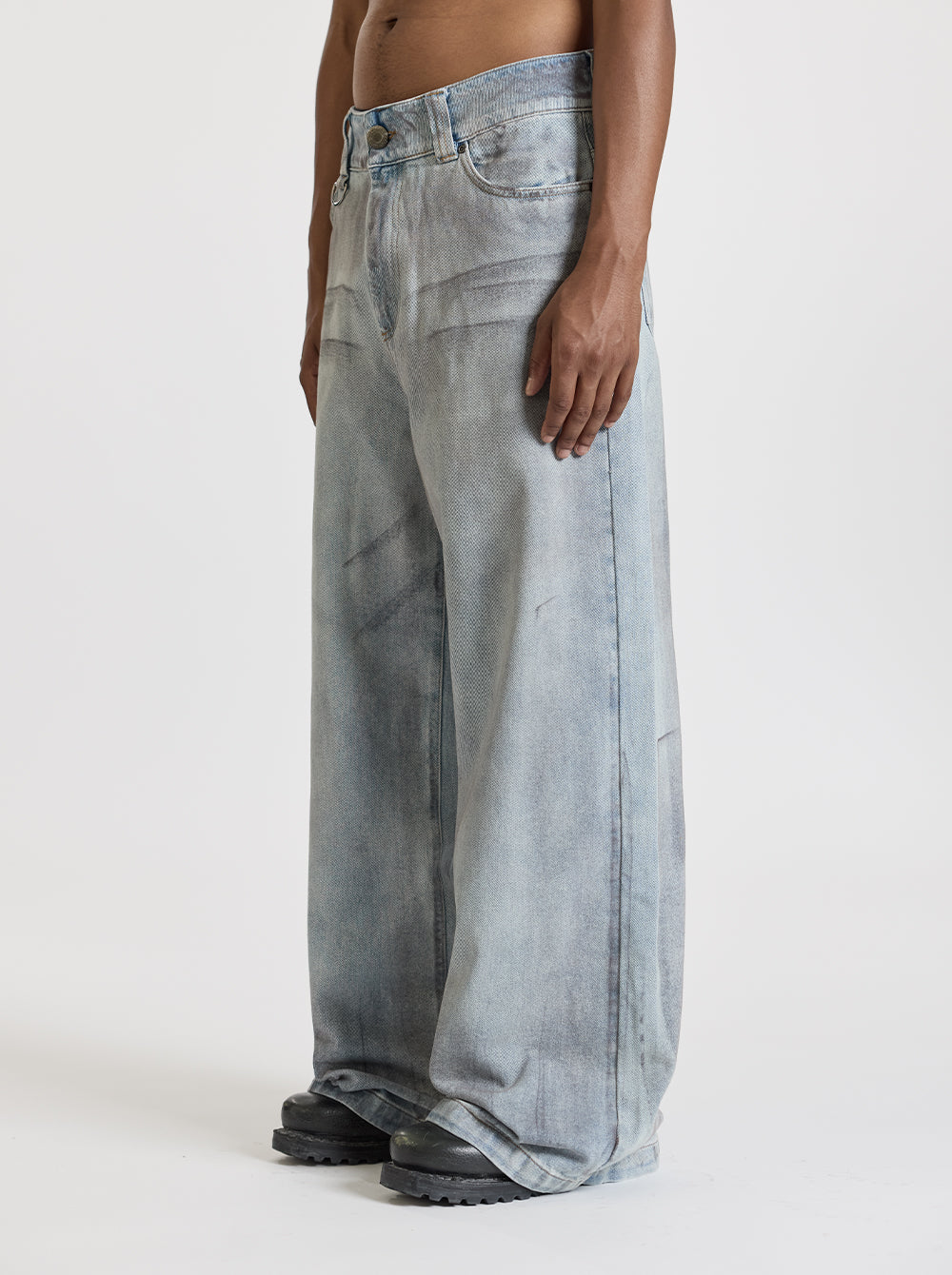 SILHOUETTE DENIM - USED BLUE