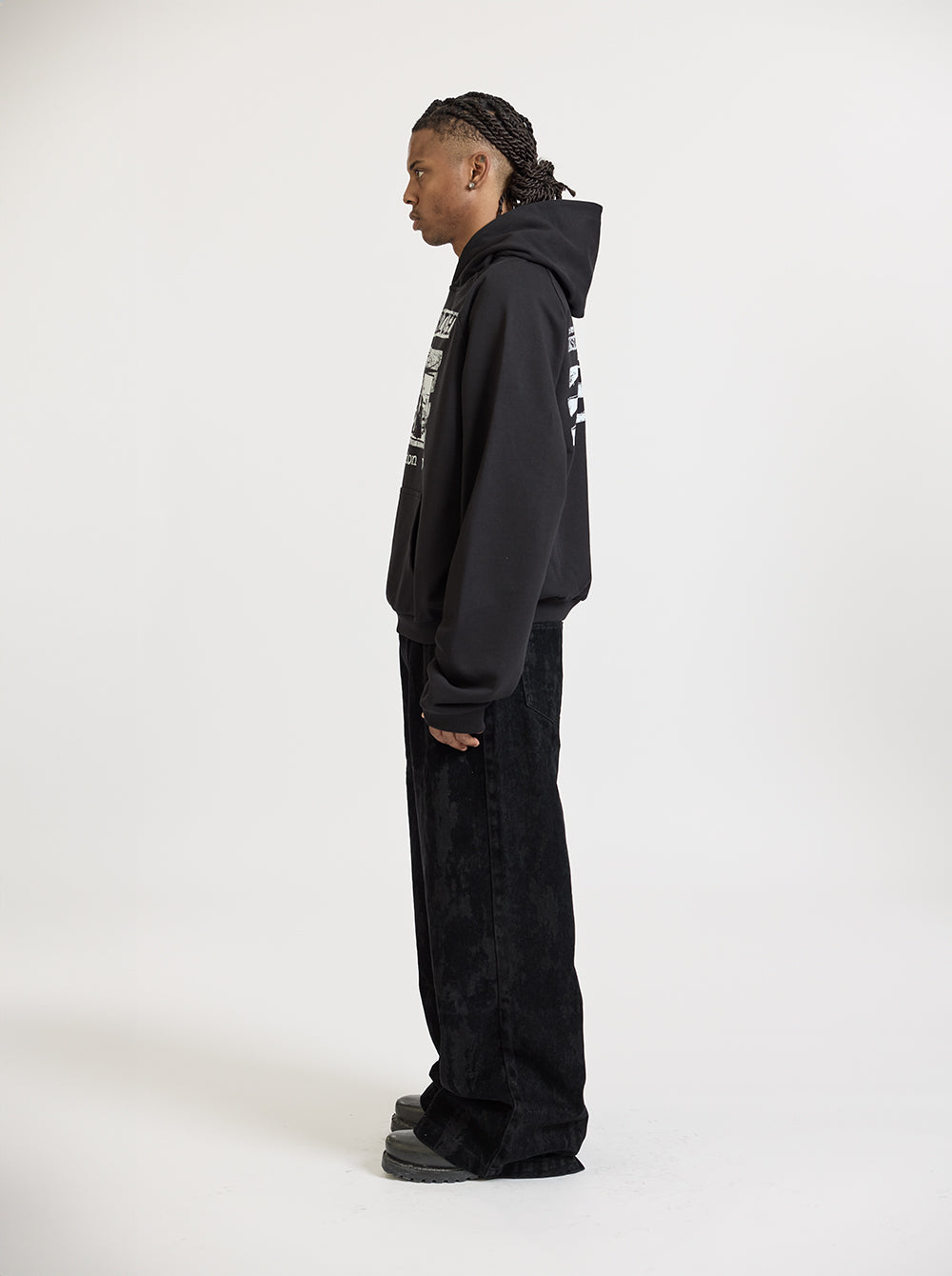 NIHILIST HOODIE - BLACK