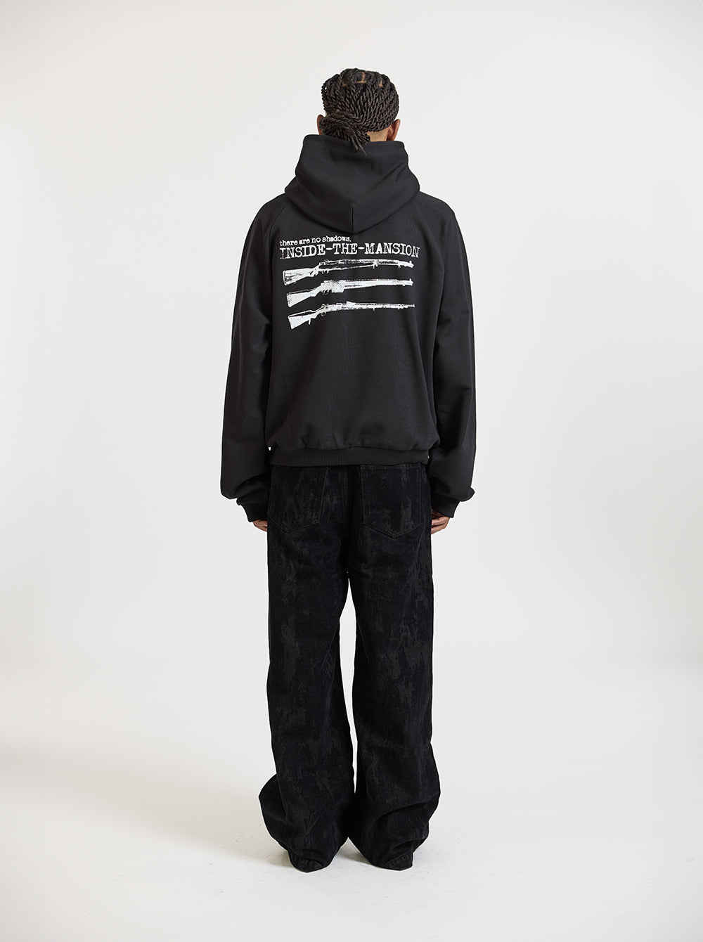 NIHILIST HOODIE - BLACK - Moonlight Mansion