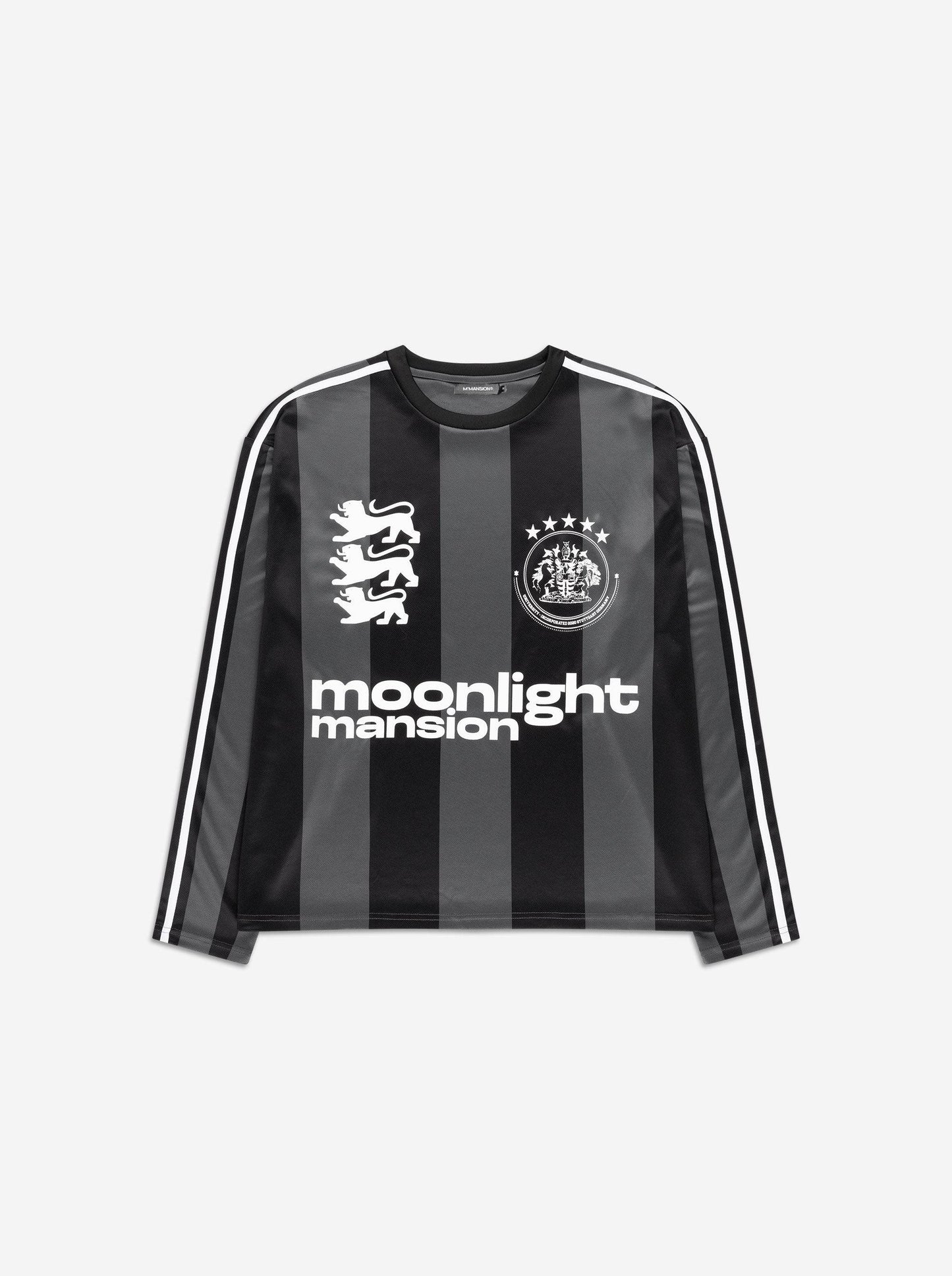 "TRIKOT" LONGSLEEVE - GREY - Moonlight Mansion