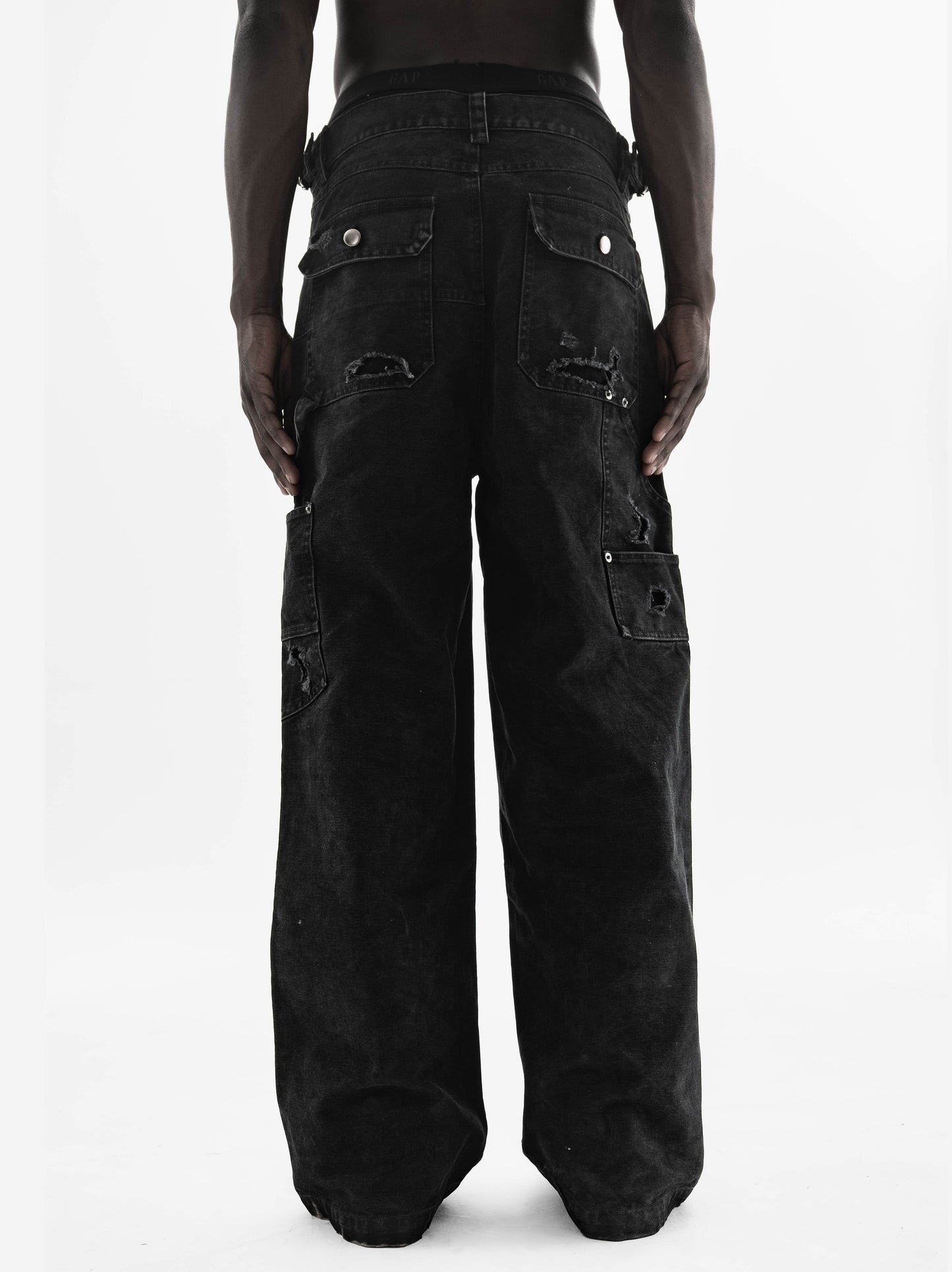 CARPENTER PANTS - BLACK
