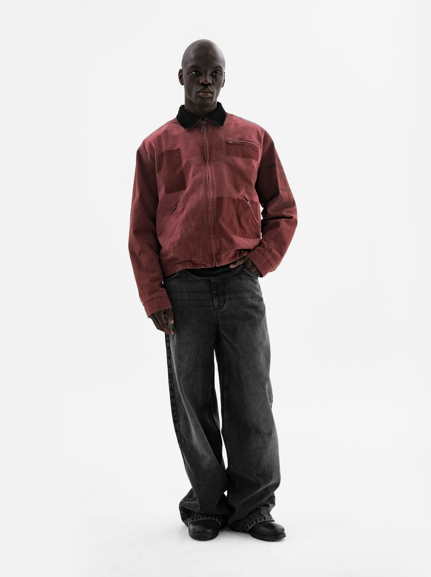 SERVICE JACKET - BORDEAUX