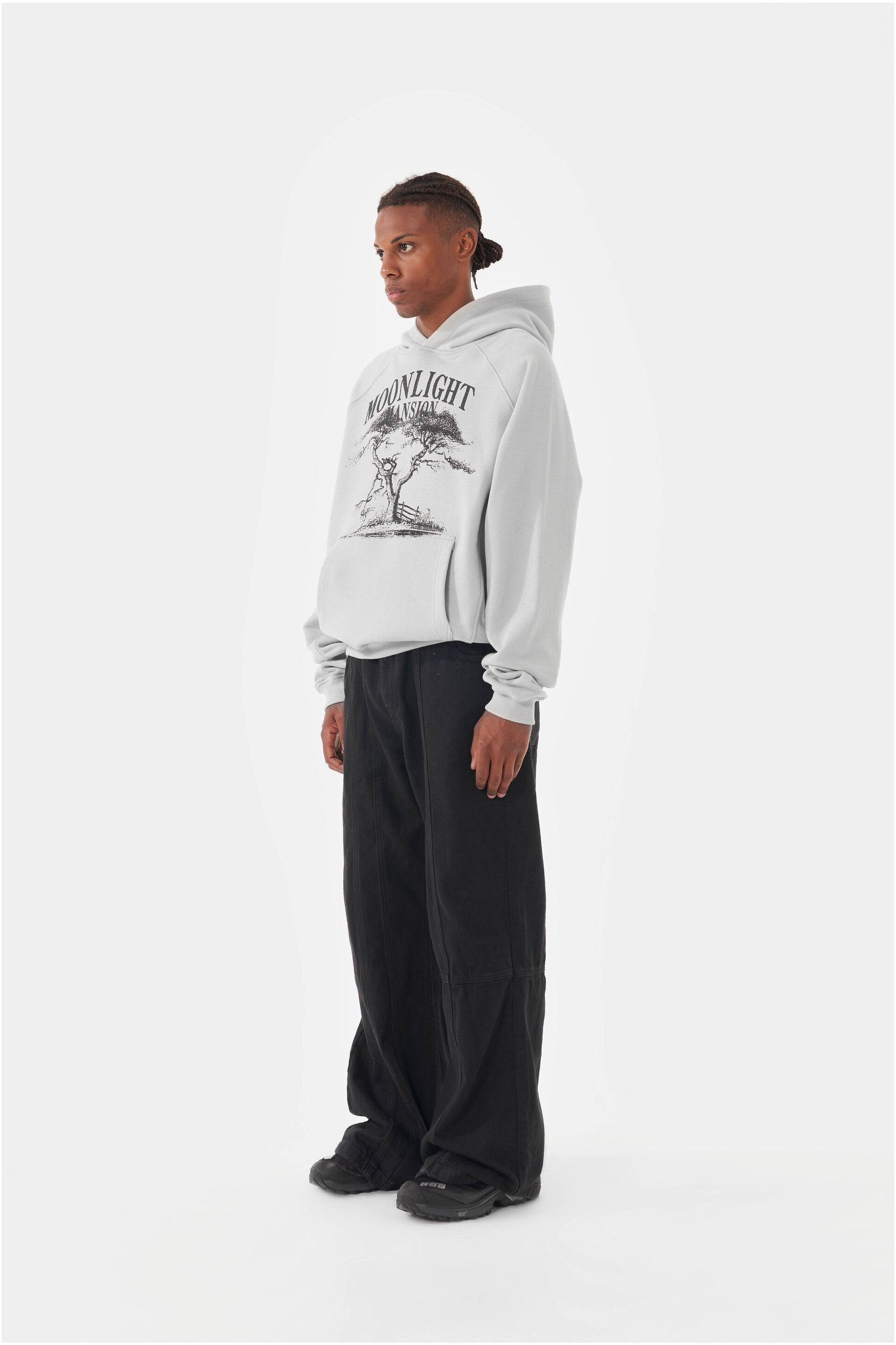 *TREE HOODIE - Gray - Moonlight Mansion