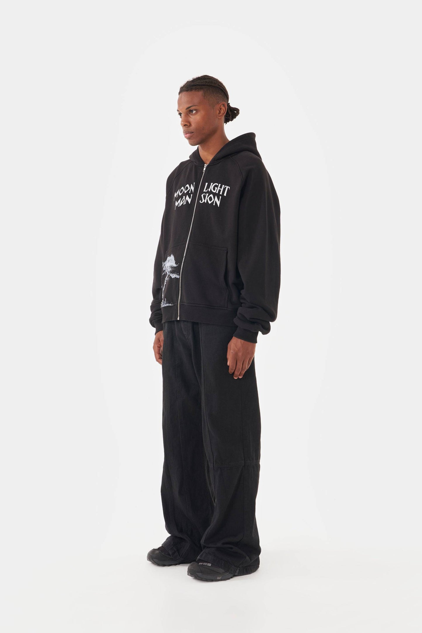 *TREE ZIP-UP - Black - Moonlight Mansion